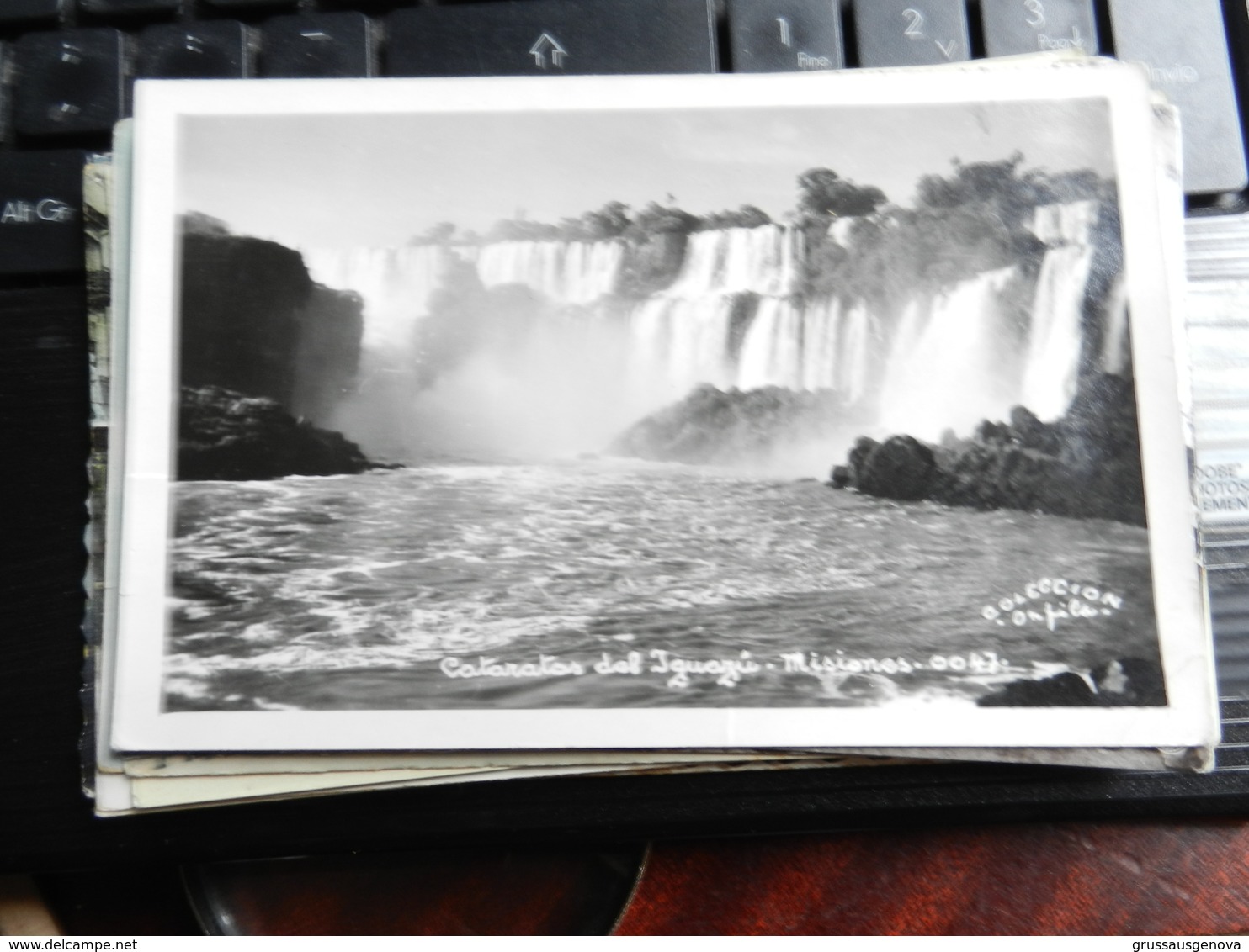 19806) ARGENTINA IGUACU FALLS CASCATE CATARATAS DEL IGUAZU VIAGGIATA 1959 - Argentina