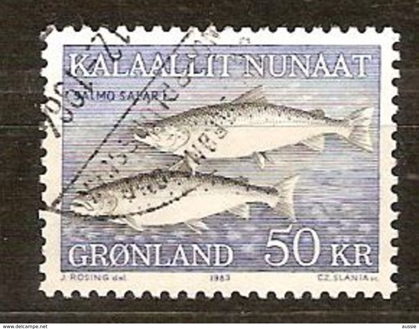 Groenlande Greenland 1983 Yvertn° 128 (°) Used Cote 10 Euro Faune - Oblitérés