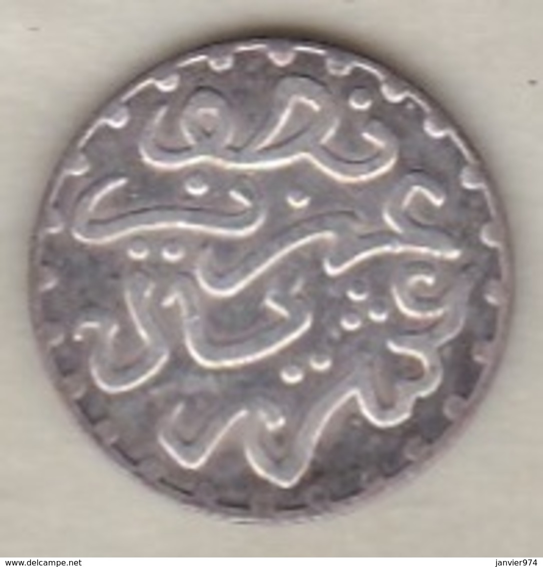 Maroc . 1/2 Dirham (1/20 RIAL) AH 1321 Londres . Abdül Aziz I , En Argent - Maroc