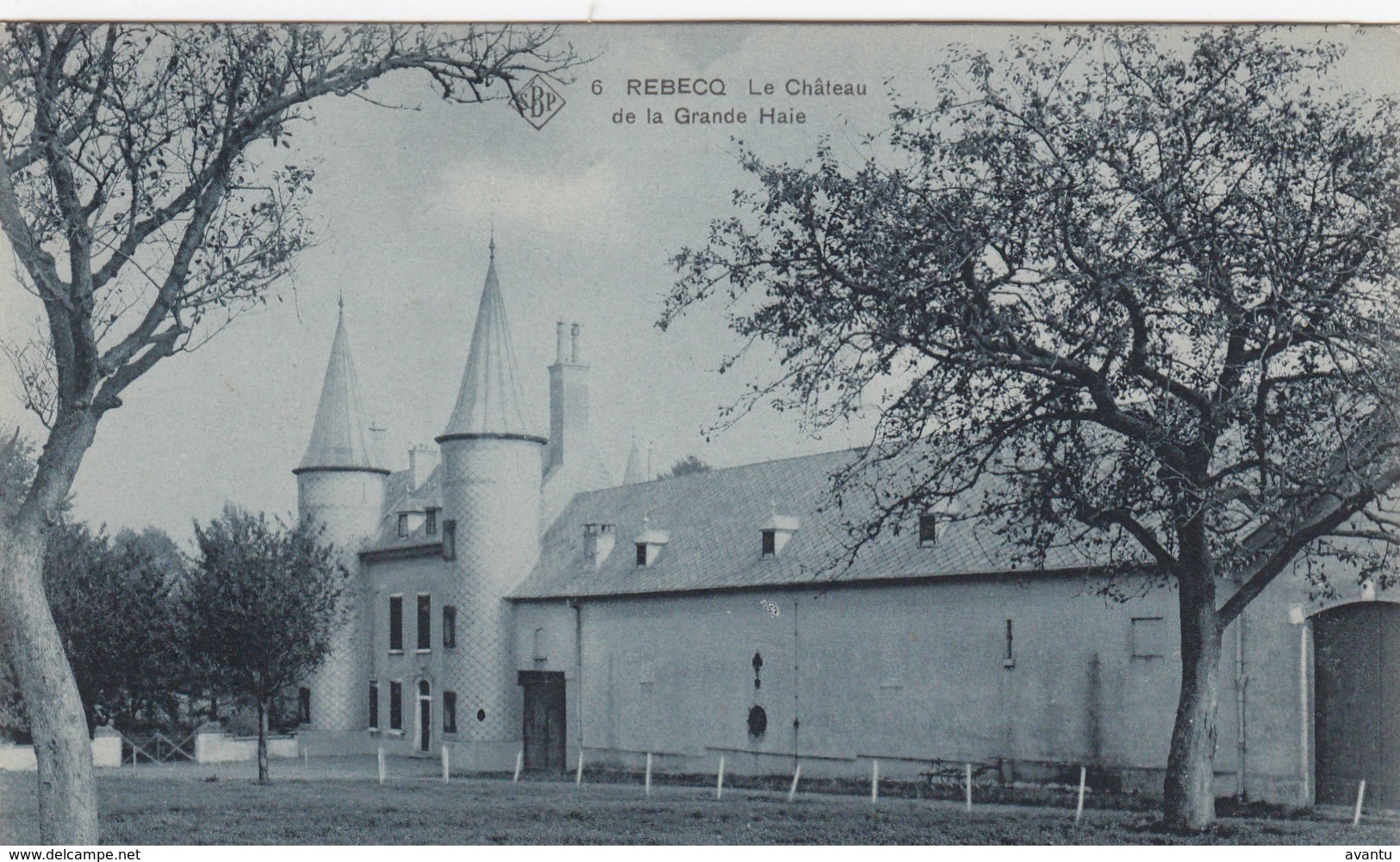 REBECQ / LE CHATEAU DE LA GRANDE HAIE 1911 - Rebecq