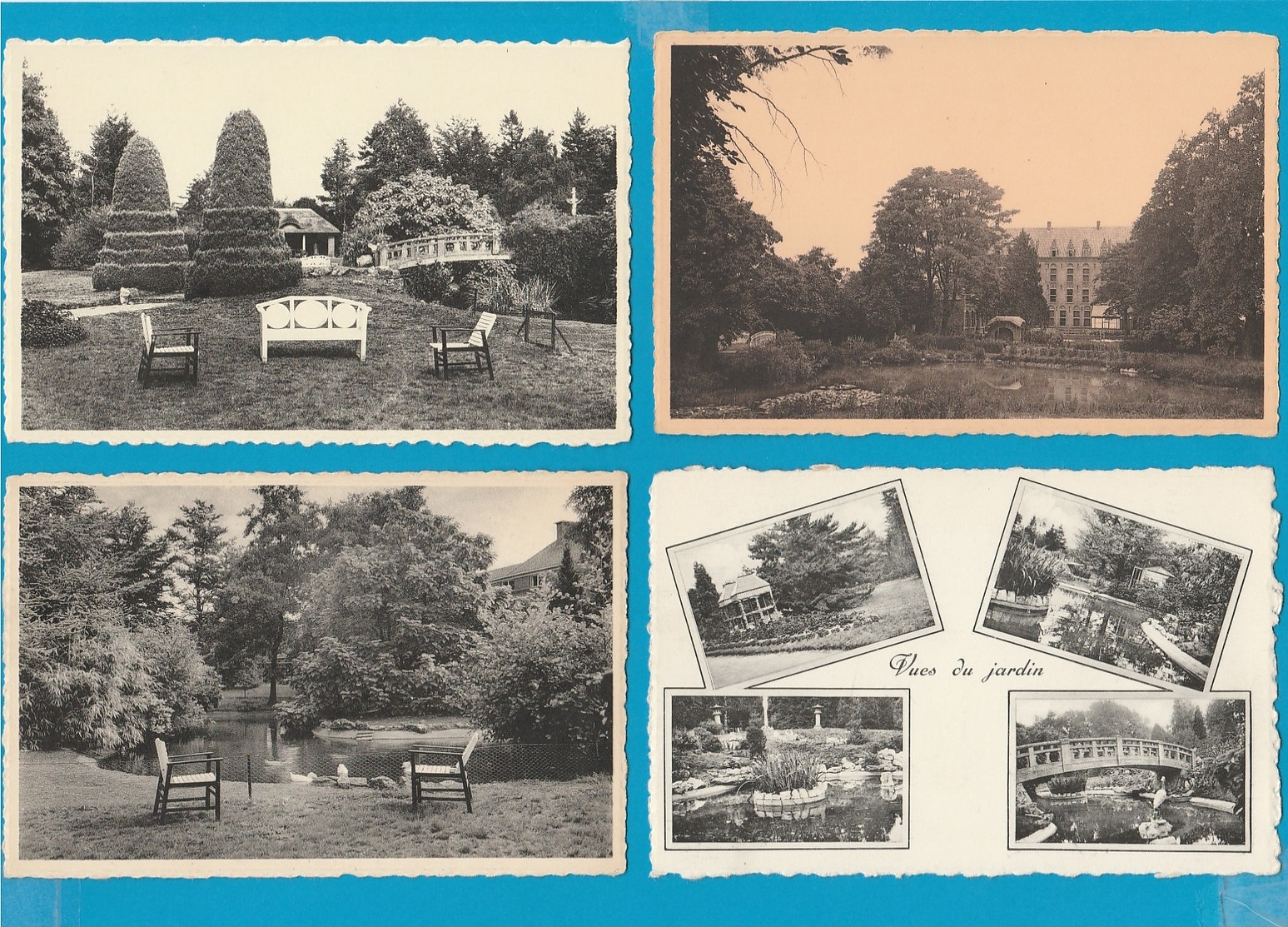 BELGIË Rustoord, Klooster, Kliniek, Lot Van 60 Postkaarten, Cartes Postales - 5 - 99 Cartes