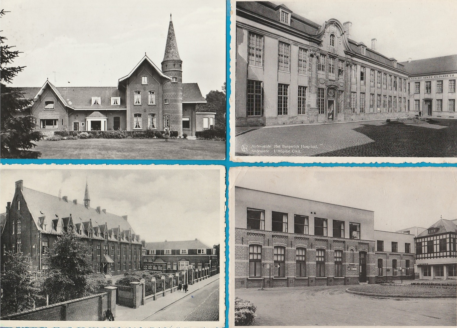 BELGIË Rustoord, Klooster, Kliniek, Lot van 60 postkaarten, cartes postales