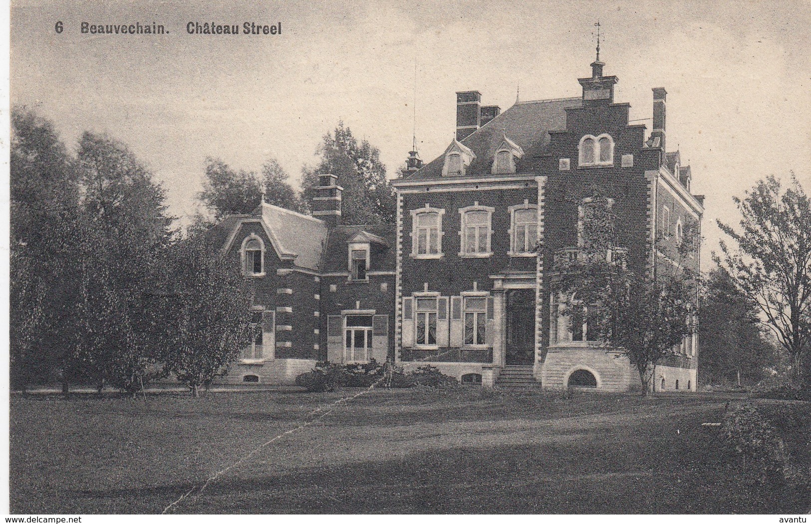 BEAUVECHAIN / BEVEKOM / CHATEAU STEEL / KASTEEL STREEL  1912 - Beauvechain