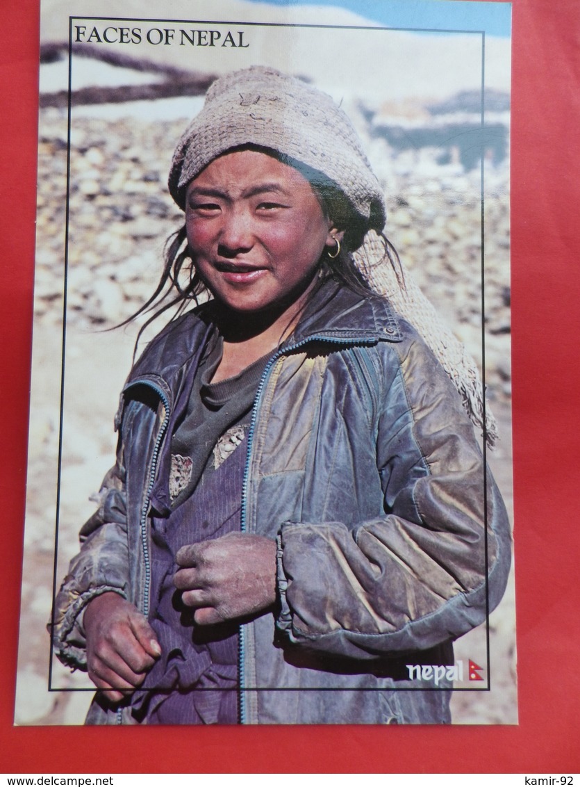 Népal   Visages D Enfants Beauté Himalayenne - Népal