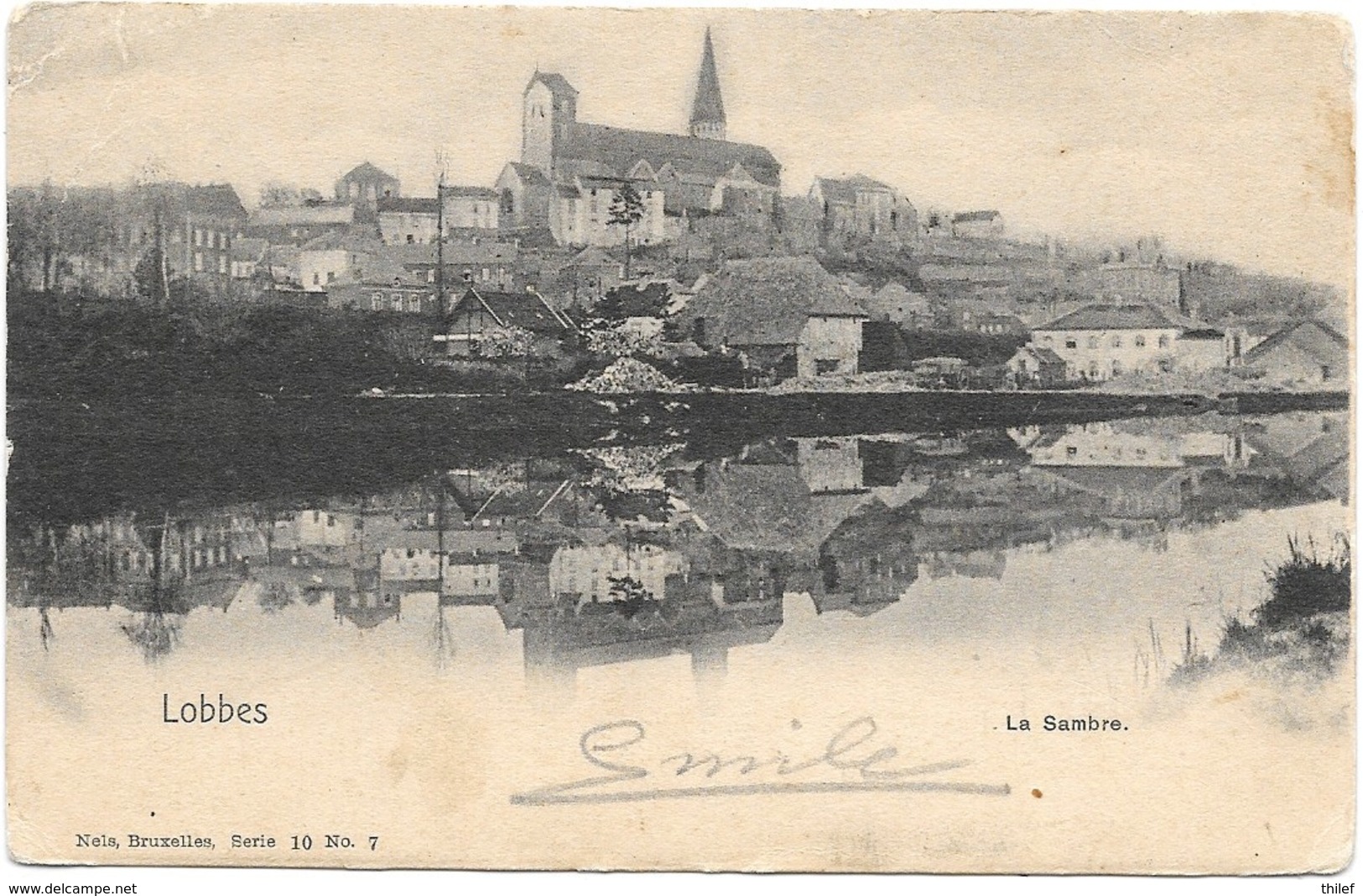 Lobbes NA19: La Sambre 1900 - Lobbes