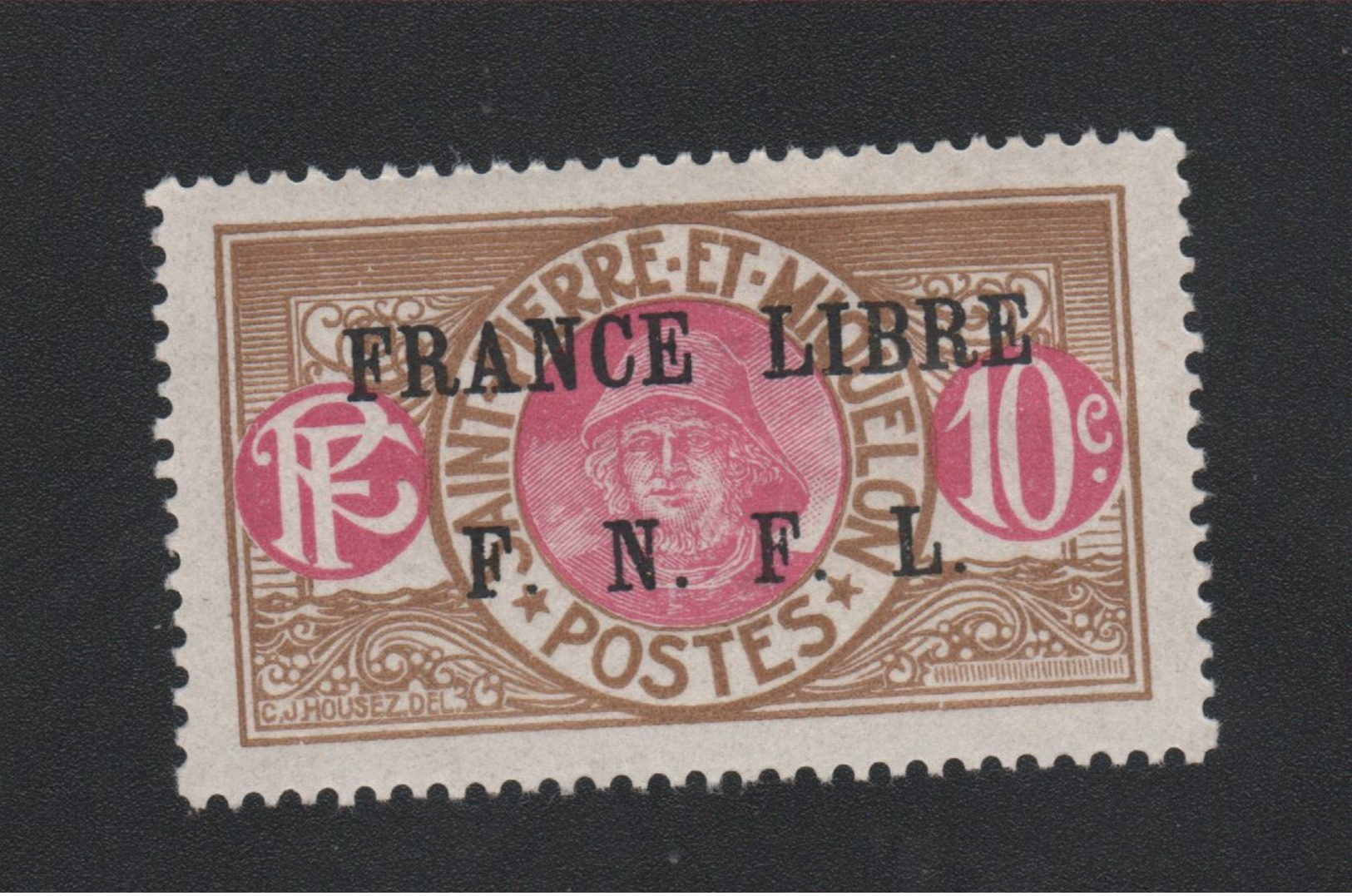 Faux Timbre De Saint-Pierre Et Miquelon N° 232 Gomme Charnière - Unused Stamps