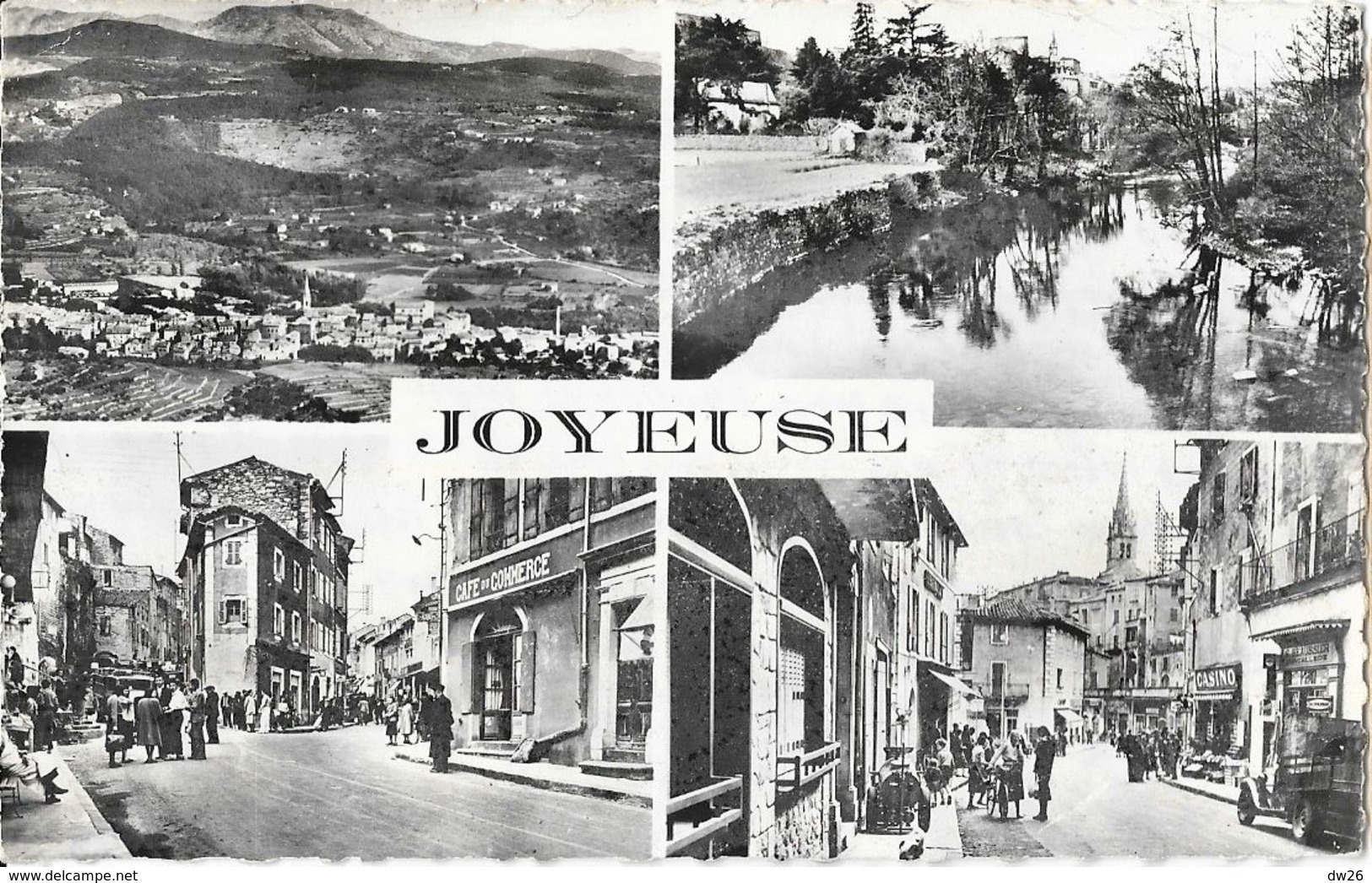 Joyeuse (Ardèche) - Multivues, Quelques Vues - Edition J. Cellard - Joyeuse