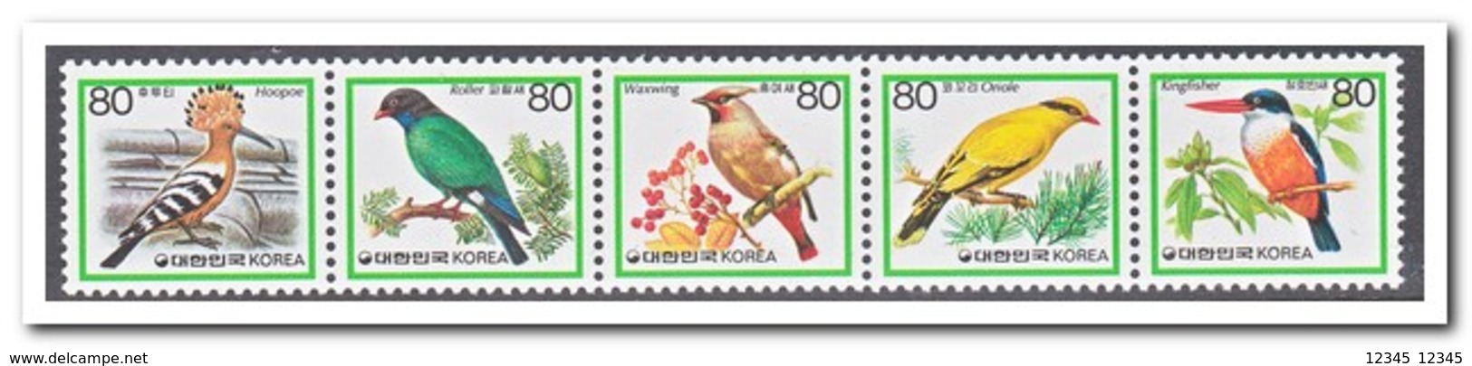 Zuid Korea 1986, Postfris MNH, Birds - Korea (Zuid)