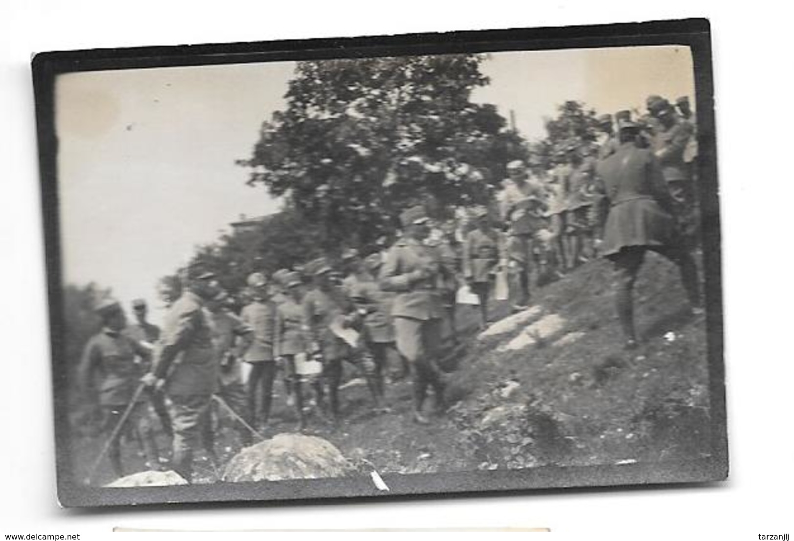 Photographie Guerre 1914 1918 Front Italien Monte Luppia Mai 1918 - Documents