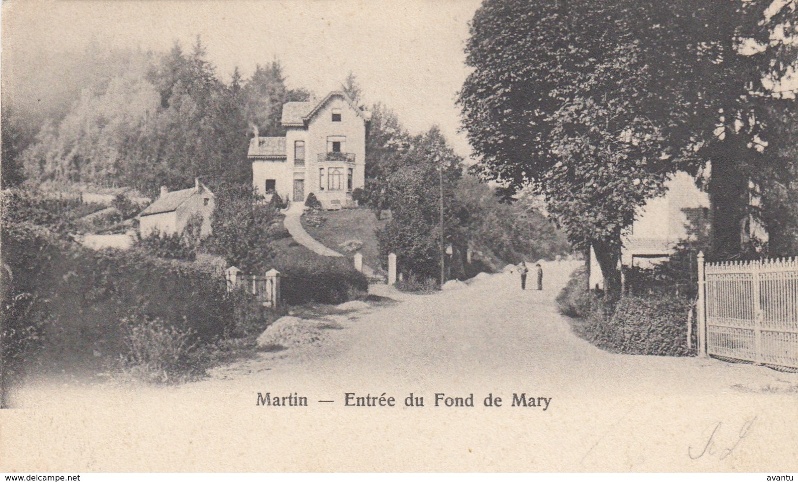 MARTIN / ESNEUX / ENTREE DU FOND DE MARY  1901 - Esneux