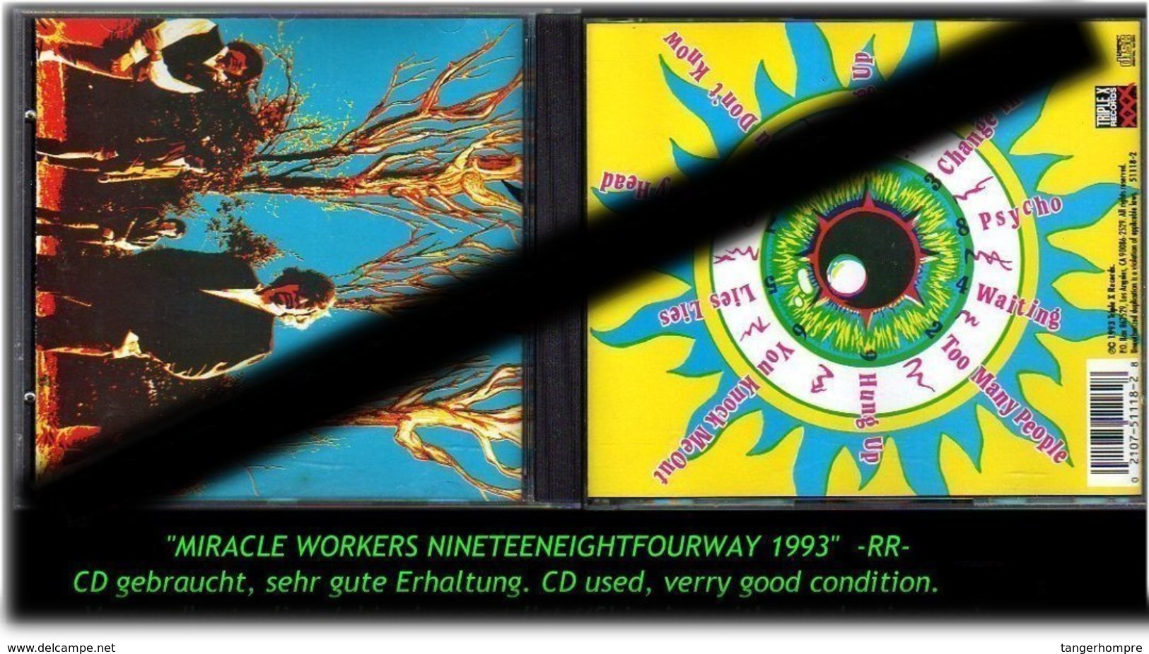 "MIRACLE WORKERS" NINETEENNEIGHTFOURWAY -1993- -RR- - Hard Rock & Metal