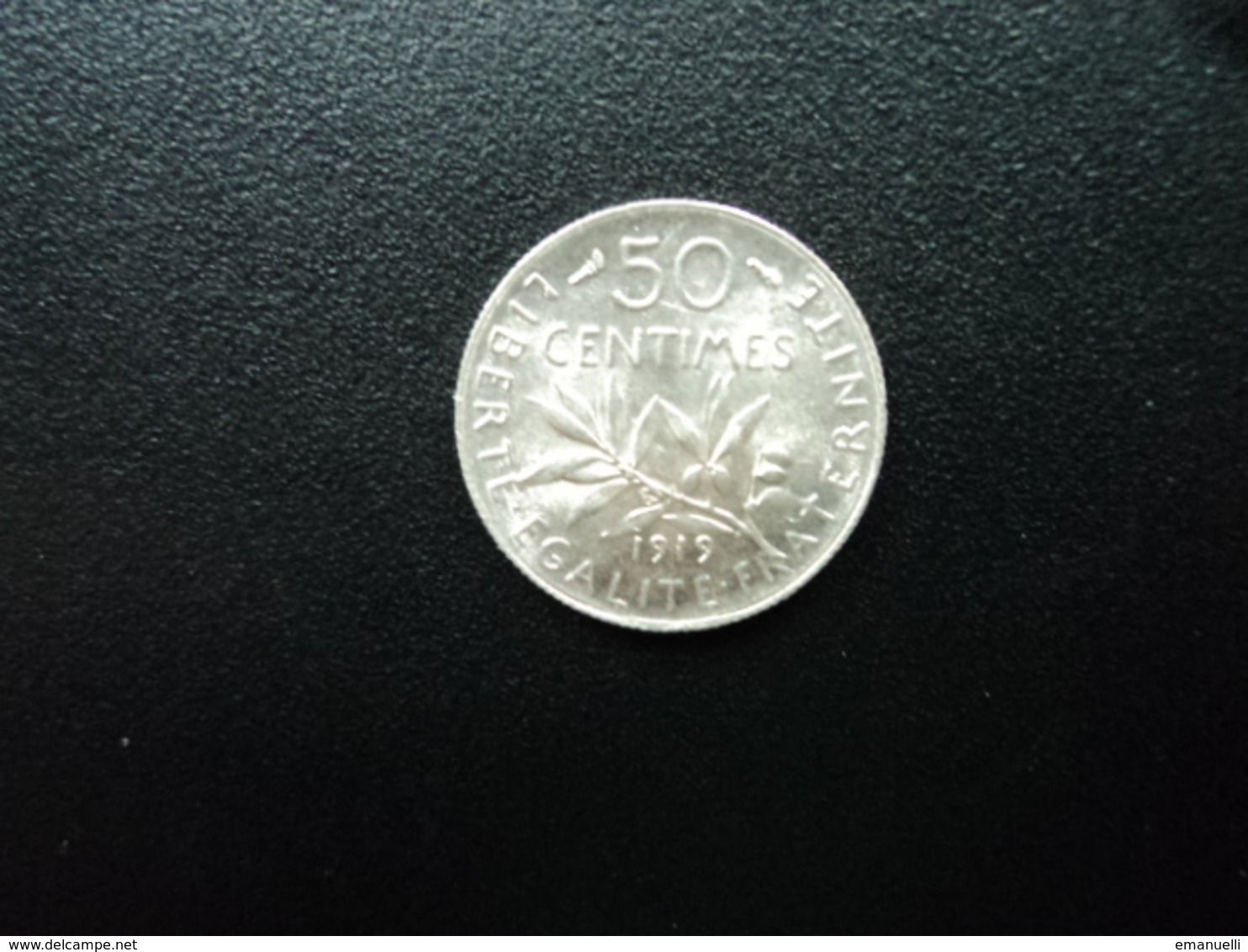 FRANCE : 50 CENTIMES   1919    F.190 / G.420 / KM 854     SUP+ / SPL * - 50 Centimes