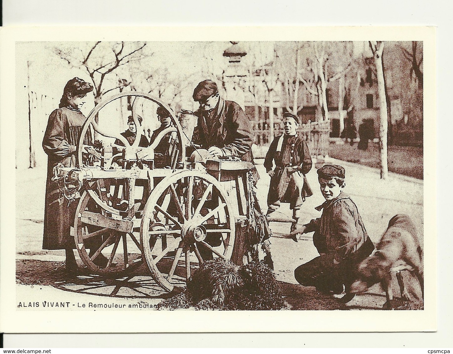 30 - ALAIS VIVANT / LE REMOULEUR AMBULANT - Alès