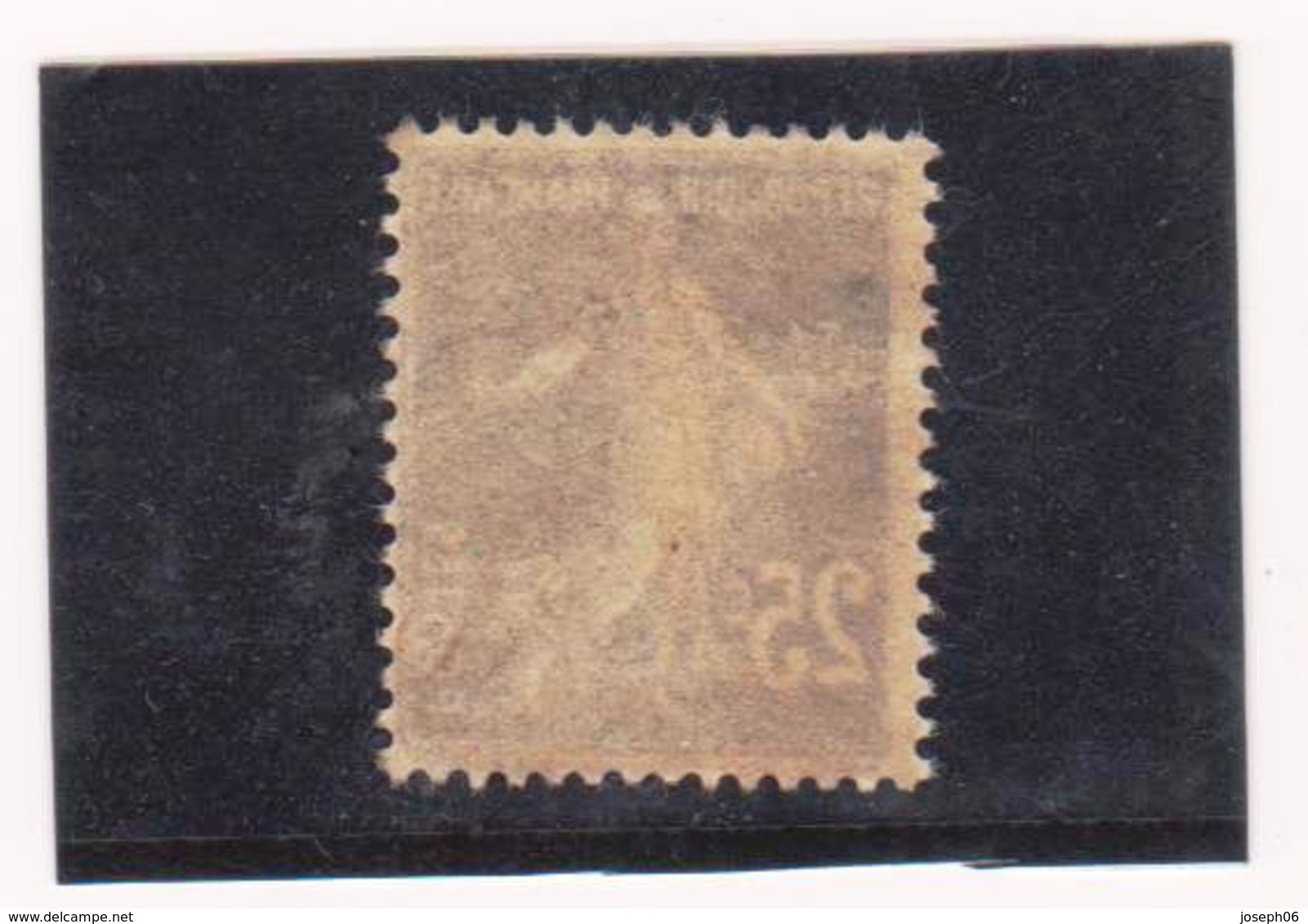 FRANCE   1907  Y.T. N° 140e  Bleu II  NEUF*  Trace De Charnière - 1906-38 Semeuse Camée