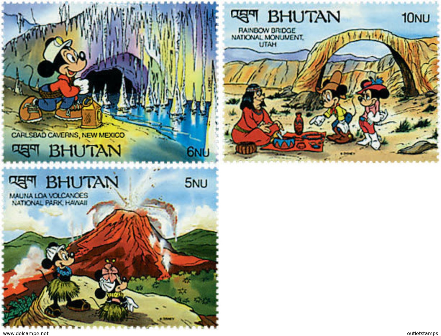 Ref. 292796 * NEW *  - BHUTAN . 1991. WORLD WONDERS. MARAVILLAS DEL MUNDO - Bhután