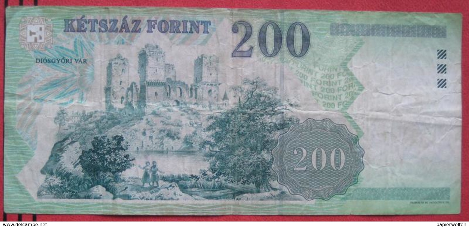 200 / Ketszaz Forint 2001 (WPM 187a) - Ungarn