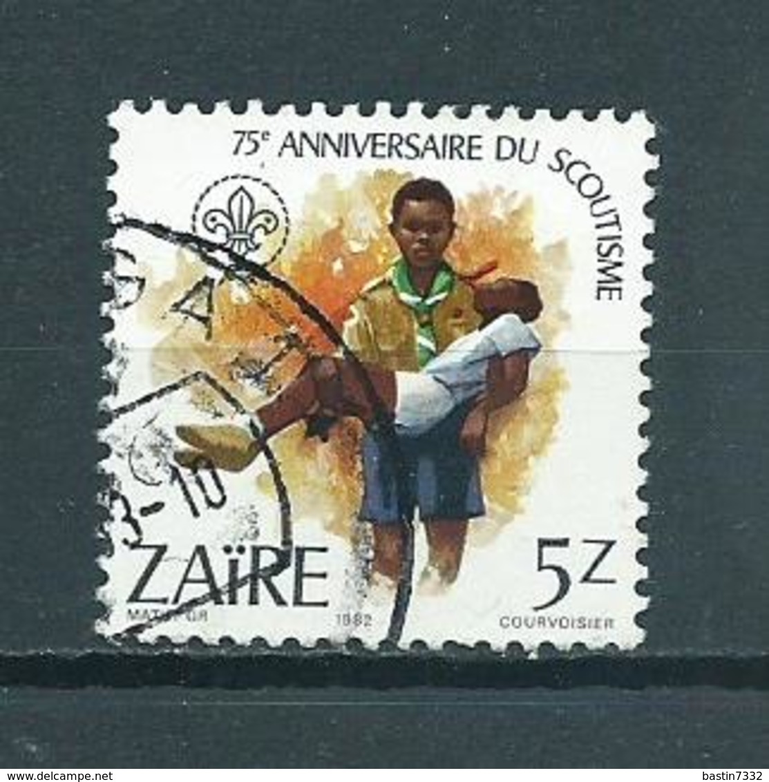 1982 Zaire Scouting 5z Used/gebruikt/oblitere - Gebruikt