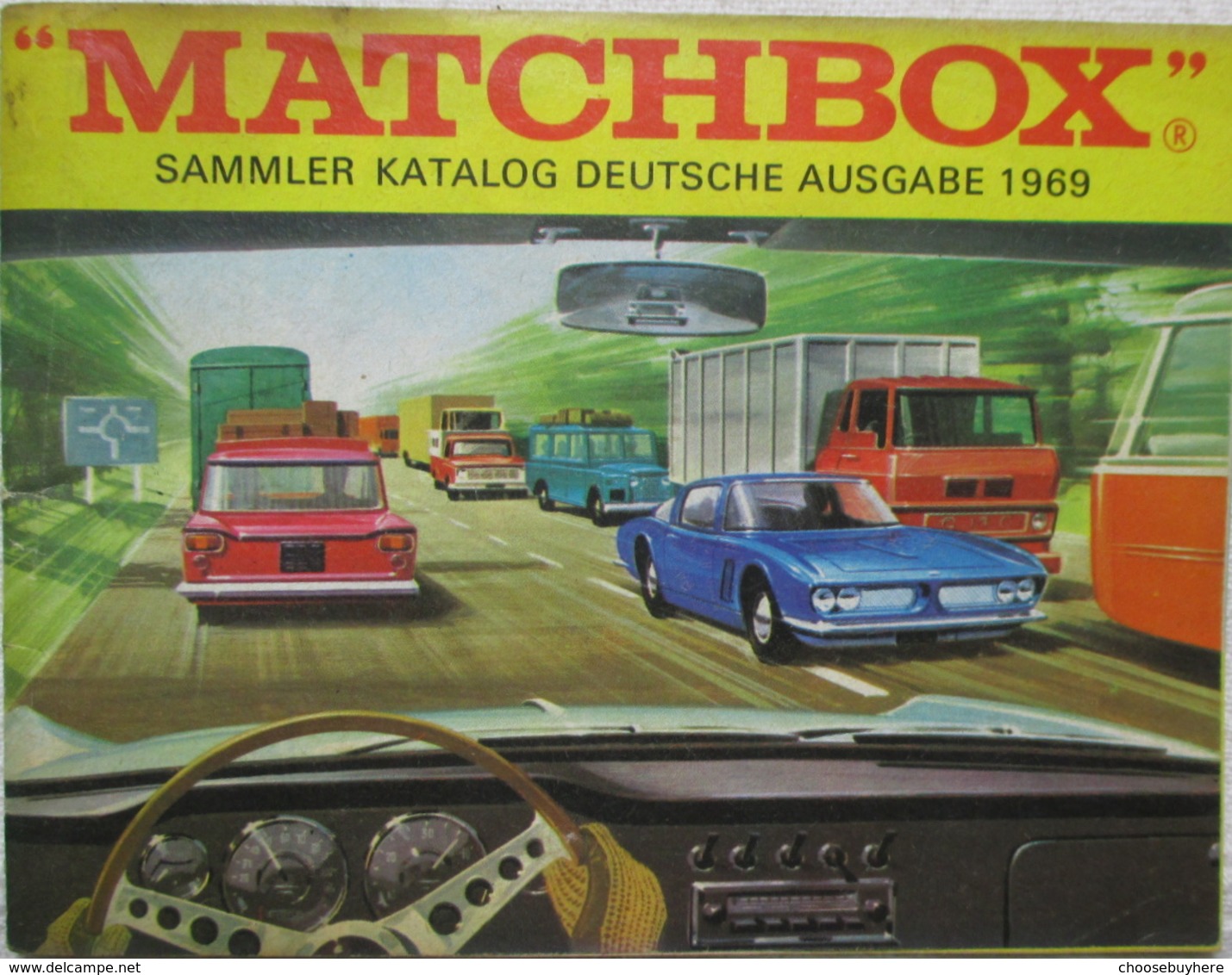 Vintage Sammler Katalog Matchbox Deutsche Ausgabe 1969 Sammlerstück - Littérature & DVD