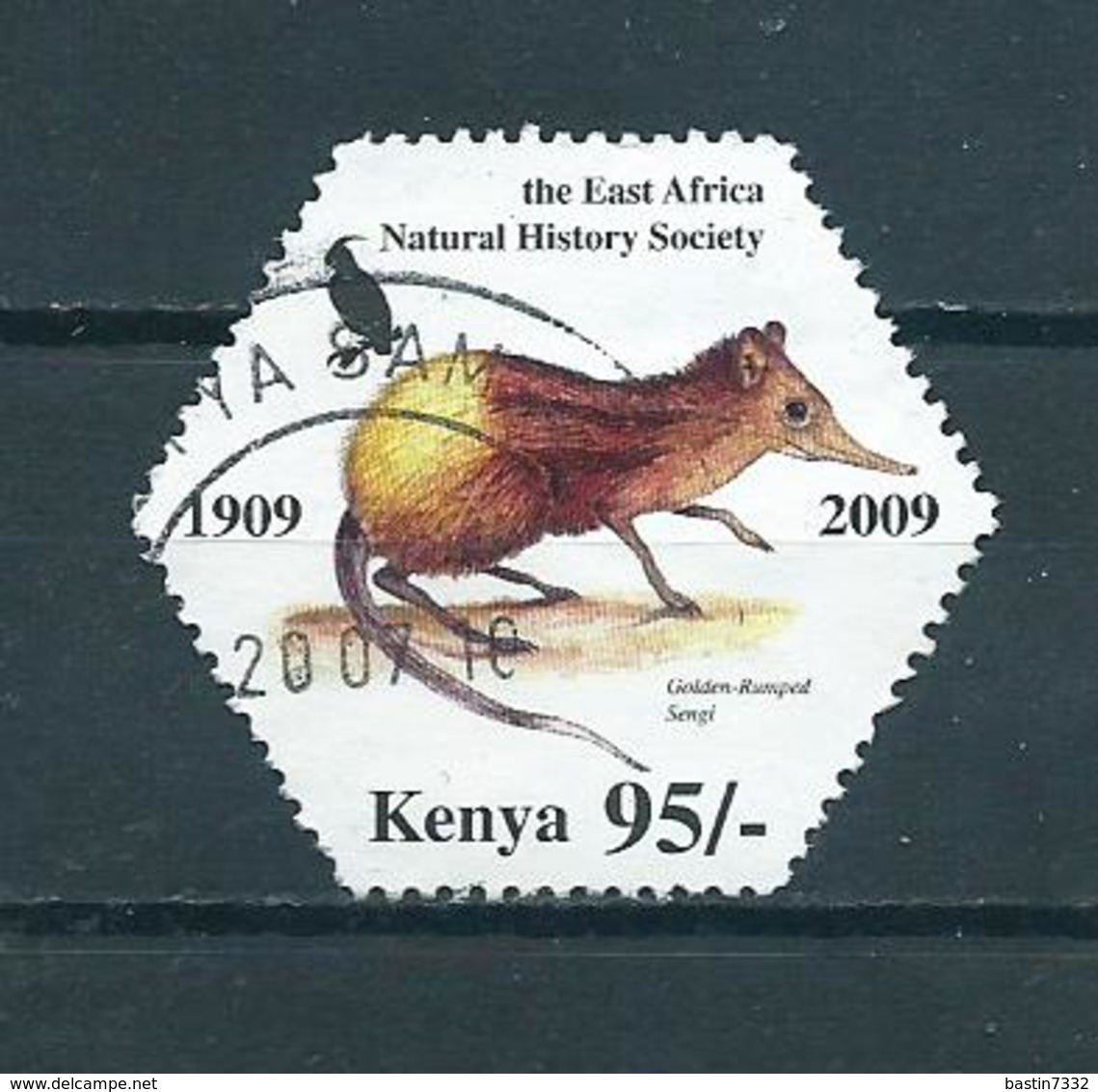 2009 Kenia Natural History Society Used/gebruikt/oblitere - Kenia (1963-...)