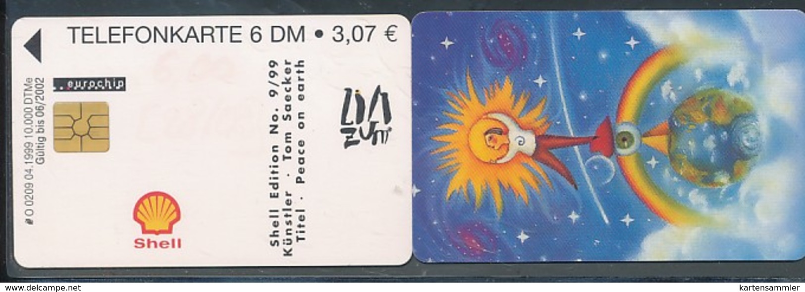 GERMANY Telefonkarte O 0209 99 Shell  - Auflage 10000 - Siehe Scan - 15472 - O-Series: Kundenserie Vom Sammlerservice Ausgeschlossen