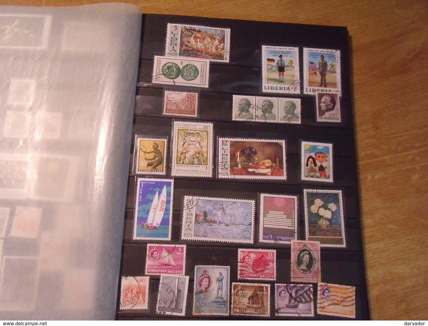 album C / Collection de timbres divers monde /  tous oblitérés   ttb