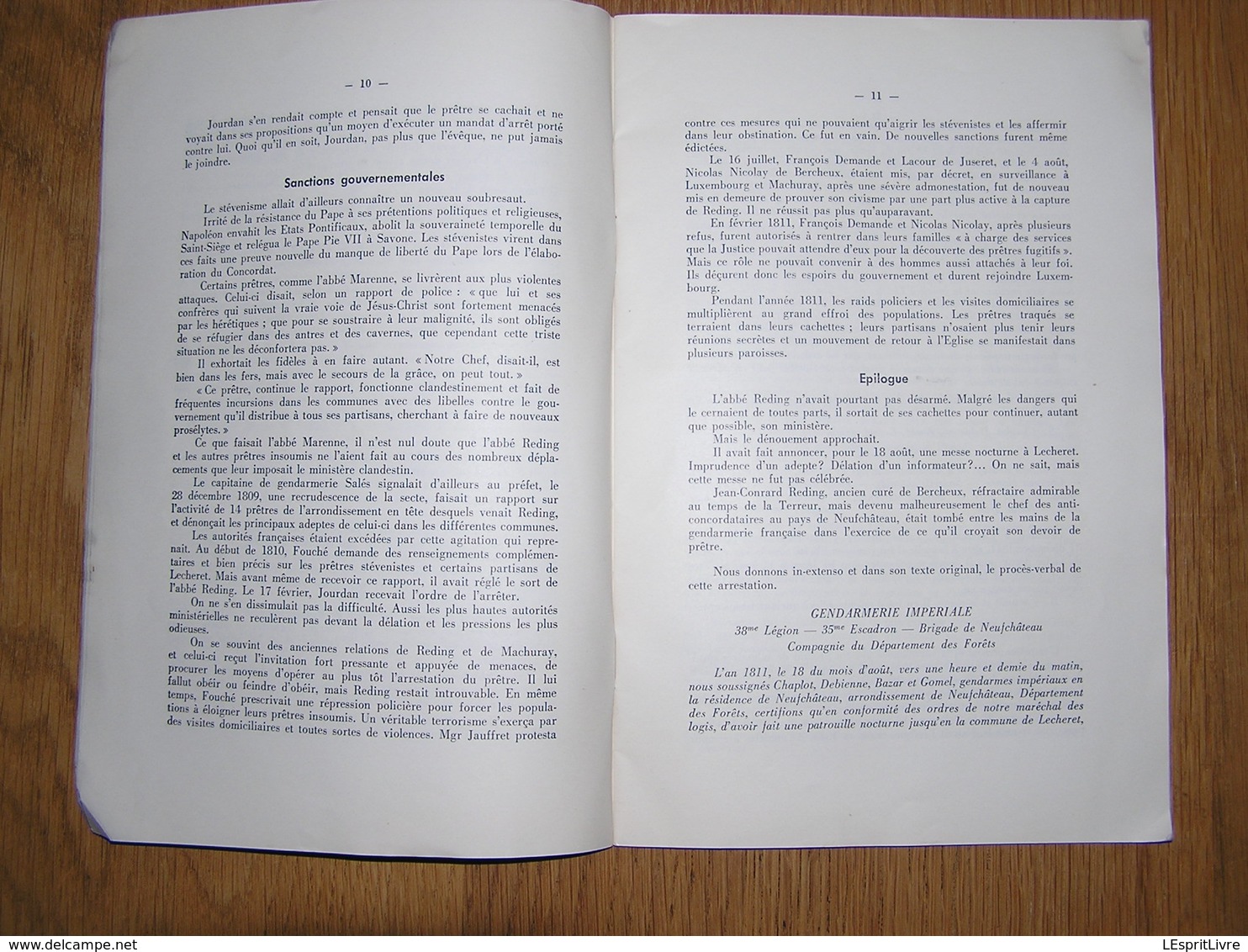 ARDENNE ET FAMENNE N° 1 / 1959 Revue Régionalisme Archéologie Clergé Sous L'Occupation Française Assenois Neufchâteau - Belgique