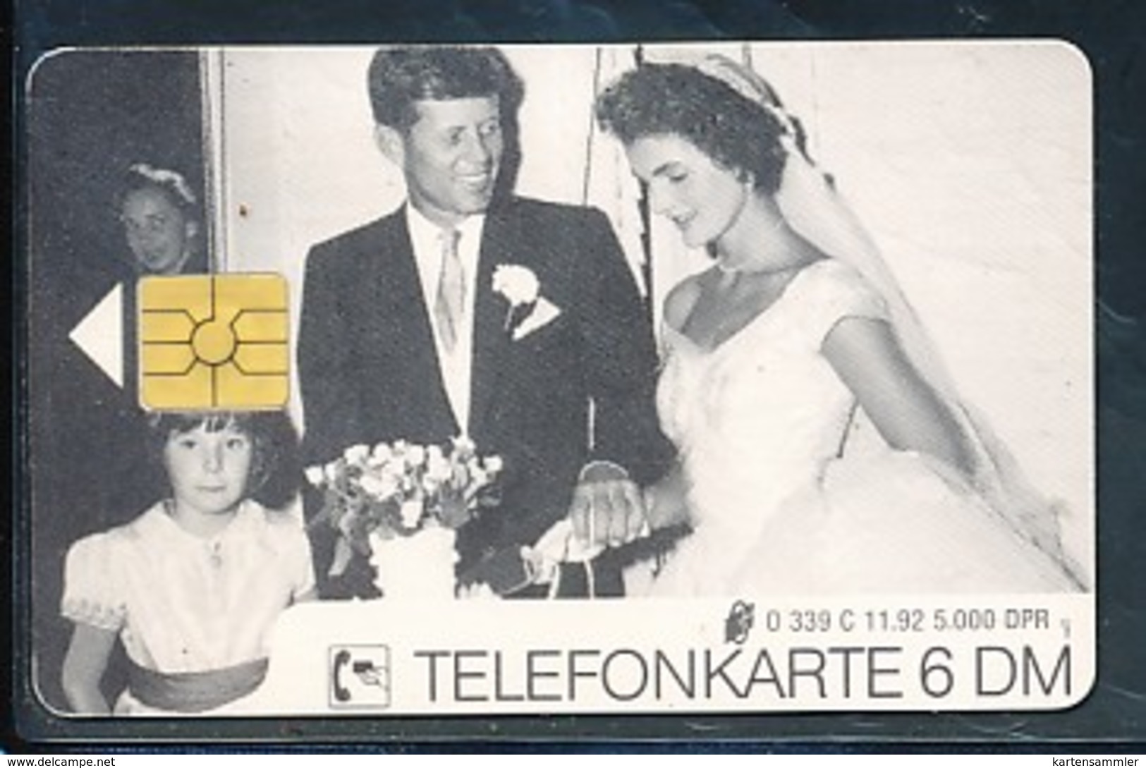 GERMANY Telefonkarte O 339 C 92 John F. Kennedy  - Auflage 5000 - Siehe Scan - 15476 - O-Series: Kundenserie Vom Sammlerservice Ausgeschlossen