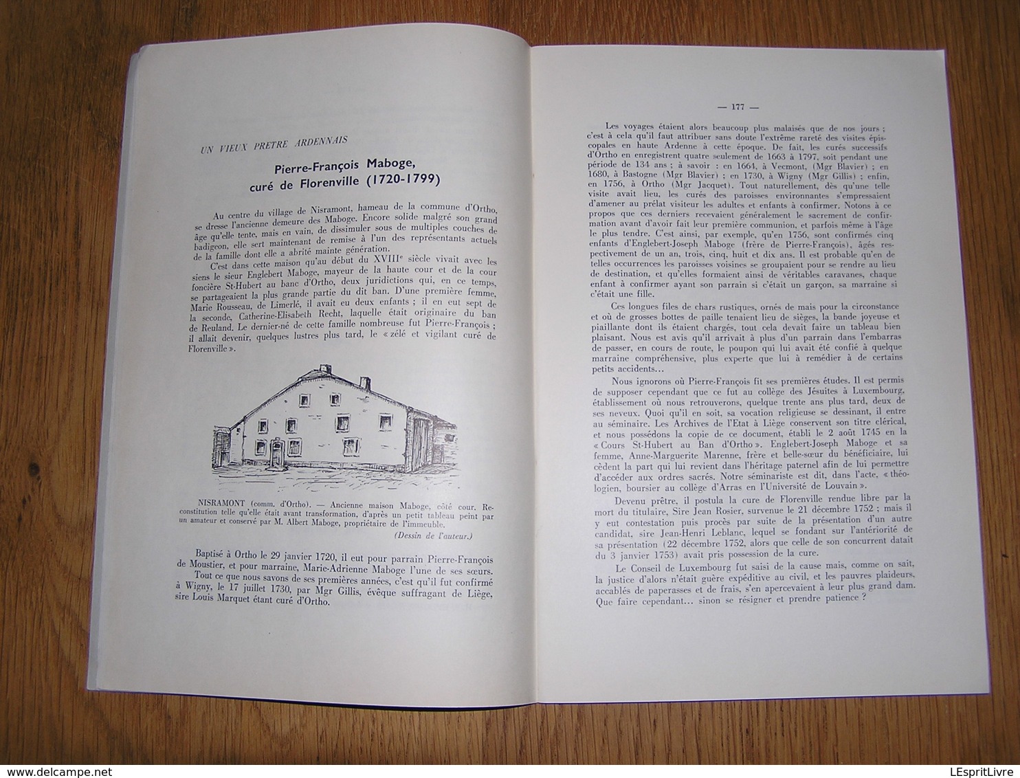 ARDENNE ET FAMENNE N° 4 Année 1965 Régionalisme Vocations Sacerdotales Redouté Curé Florenville Chardeneux Bonsin Ortho