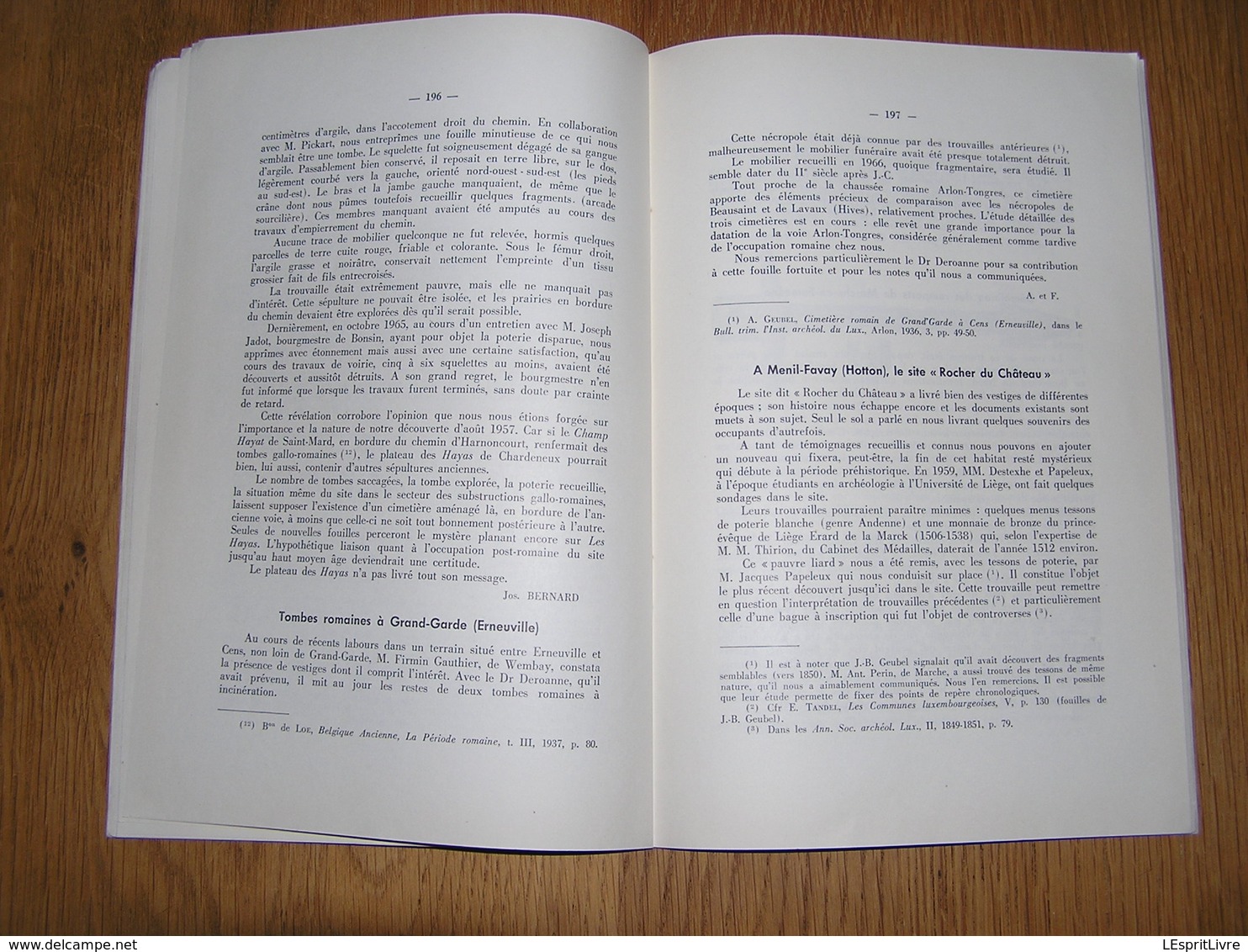 ARDENNE ET FAMENNE N° 4 Année 1965 Régionalisme Vocations Sacerdotales Redouté Curé Florenville Chardeneux Bonsin Ortho