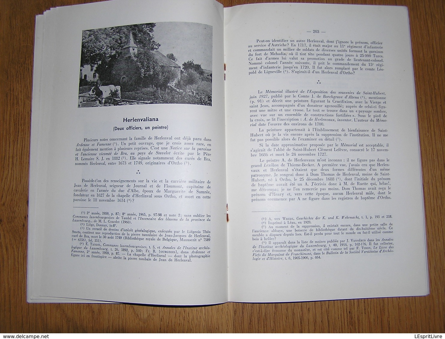 ARDENNE ET FAMENNE N° 4 Année 1966 Régionalisme Lavaux Hives Burtonville Salm Herlenvaliana Hamerenne Pierre à Marier