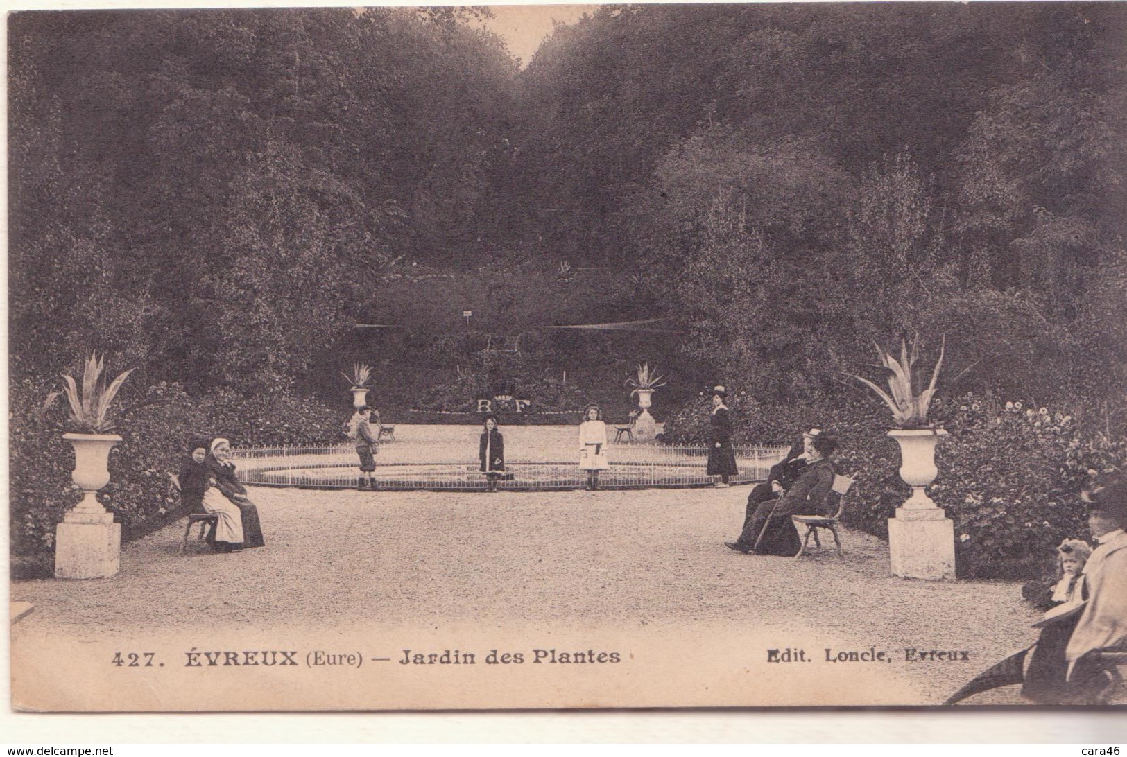 CPA -  427. EVREUX (Eure) - Jardin Des Plantes - Evreux