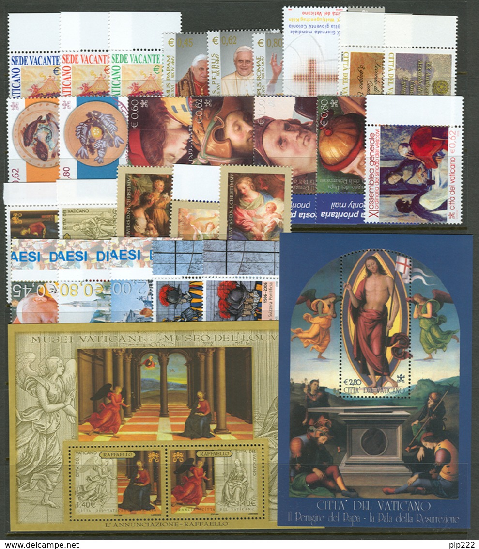 Vaticano 2005 Annata Completa/Complete Year MNH/** - Annate Complete