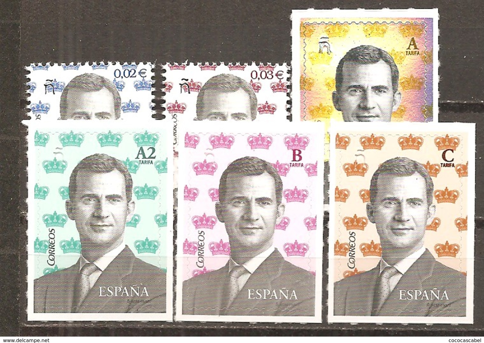 España/Spain-(MNH/**) - Edifil 5013-18 - Yvert 4732-37 - Nuevos