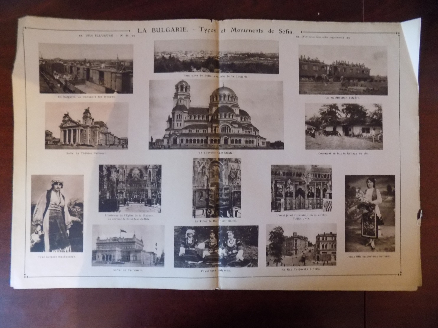 1914 Illustré N° 41 Tzar Ferdinand Bulgarie - Lodz - Sofia - église Sainte-Gudule Bruxelles Au 17è S. - 1900 - 1949