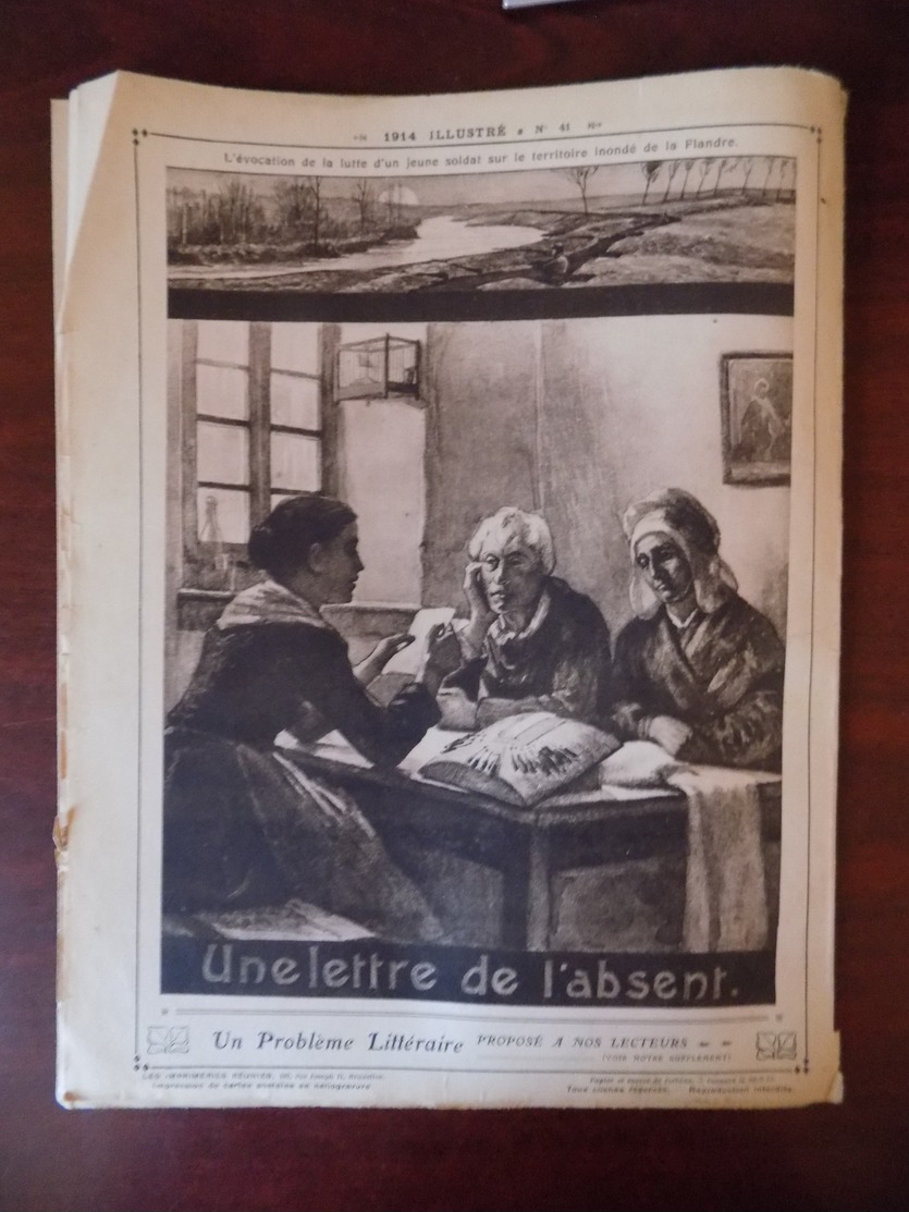 1914 Illustré N° 41 Tzar Ferdinand Bulgarie - Lodz - Sofia - église Sainte-Gudule Bruxelles Au 17è S. - 1900 - 1949