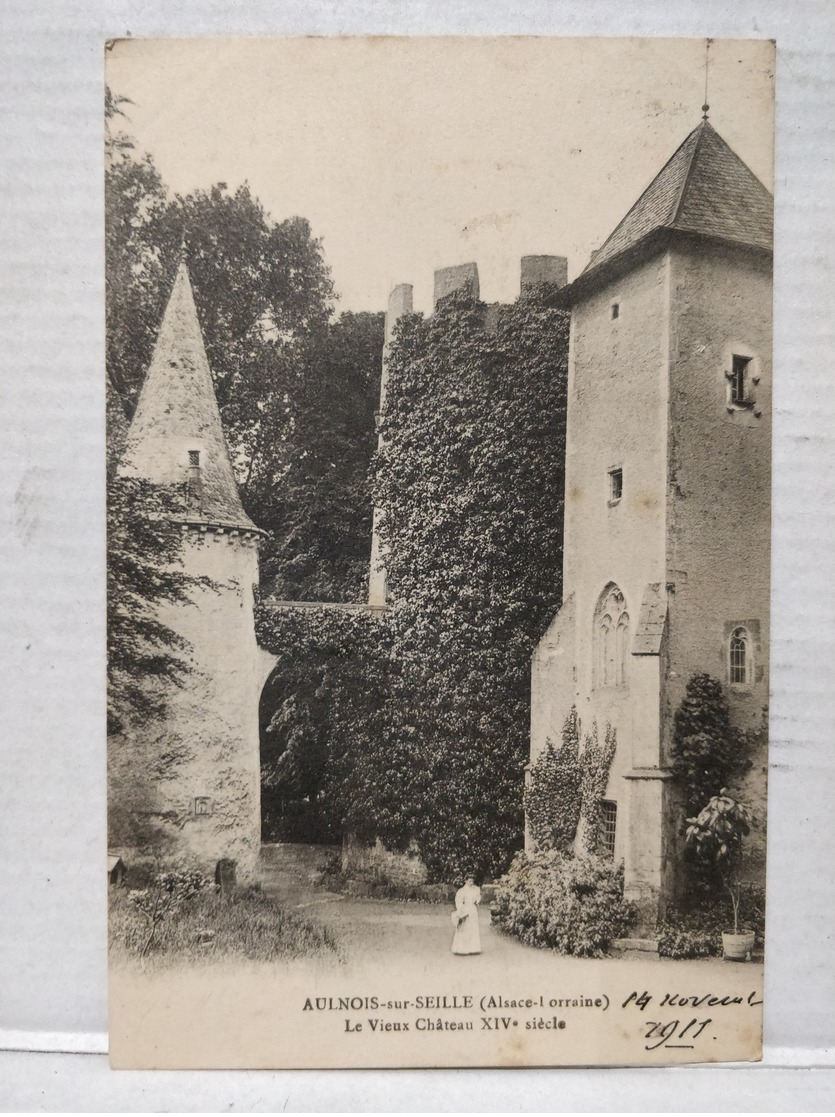 Aulnois-sur-Seille. Le Vieux Château. Animée - Autres & Non Classés