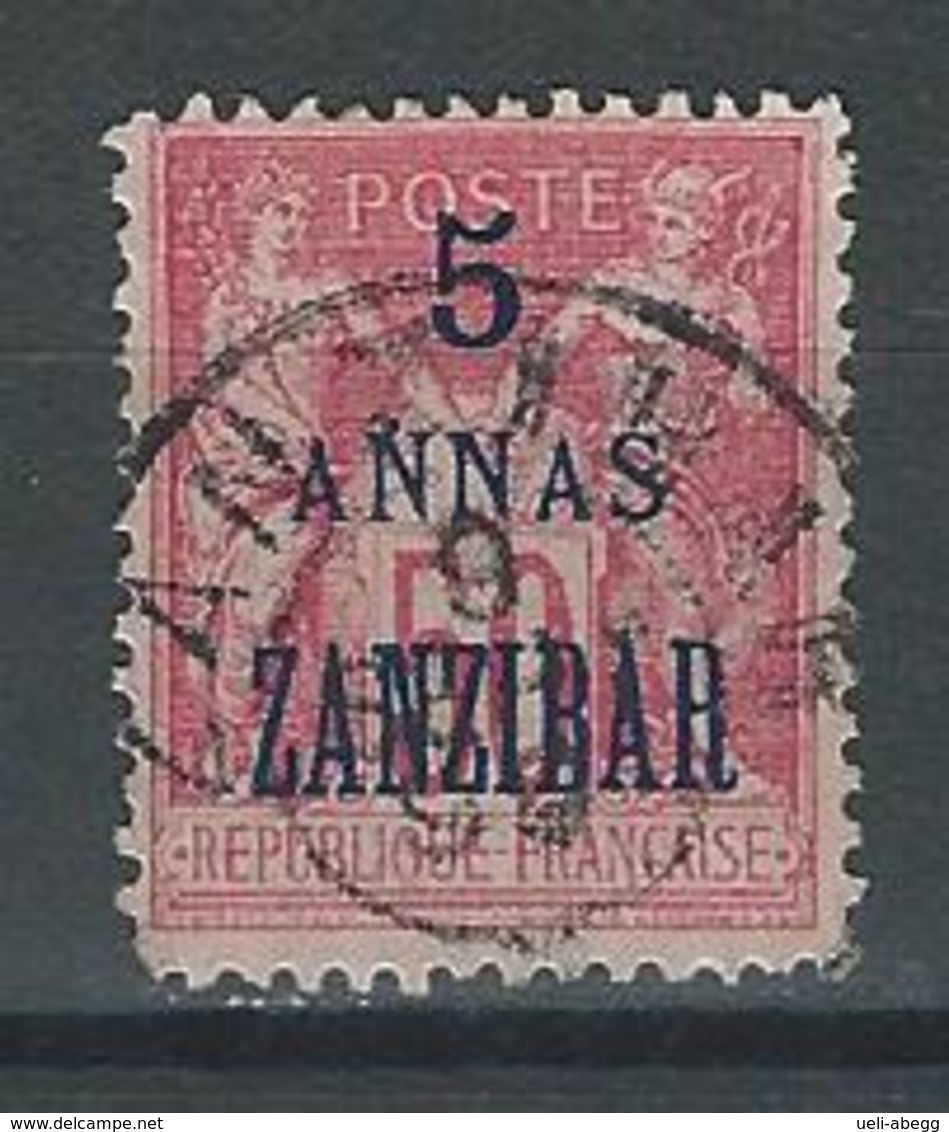 Zanzibar Yv. 28, Mi 34 II - Oblitérés