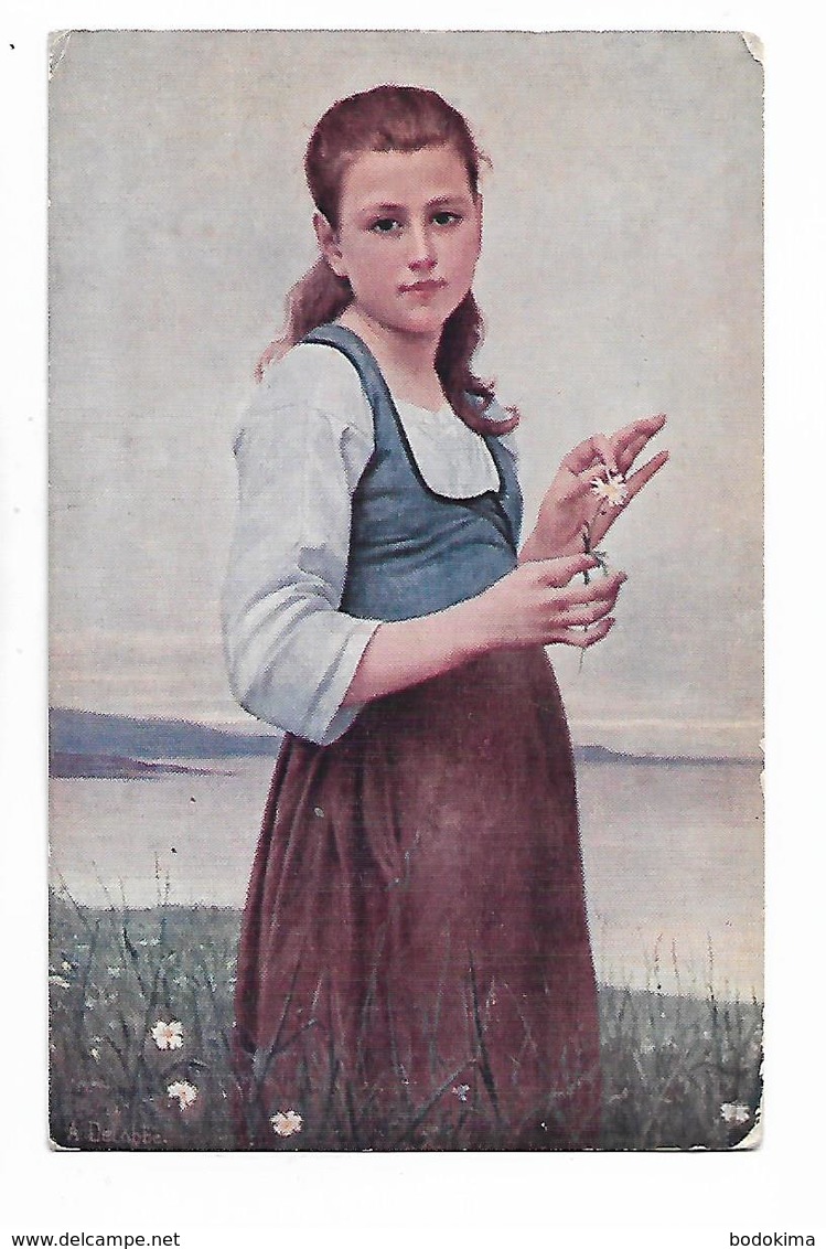 A  Delobbe   "  Marguerite  "  Fille - Children's Drawings