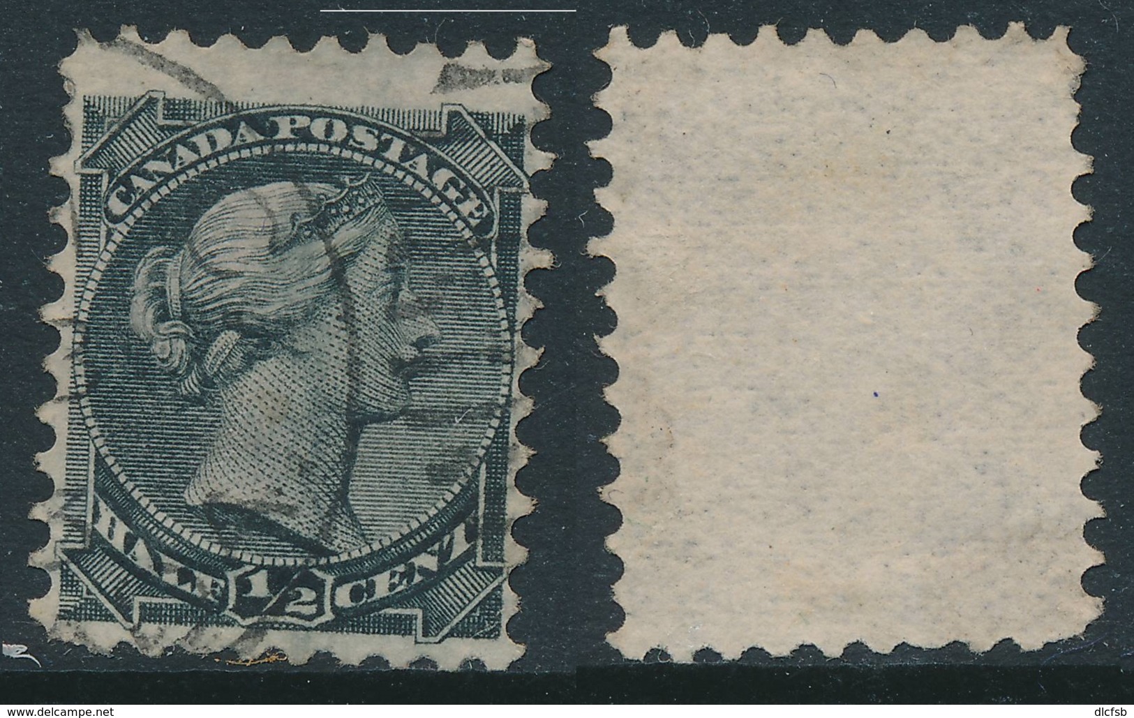 CANADA, 1882 ½c Black,very Fine, SG101, Cat £13 - Gebruikt