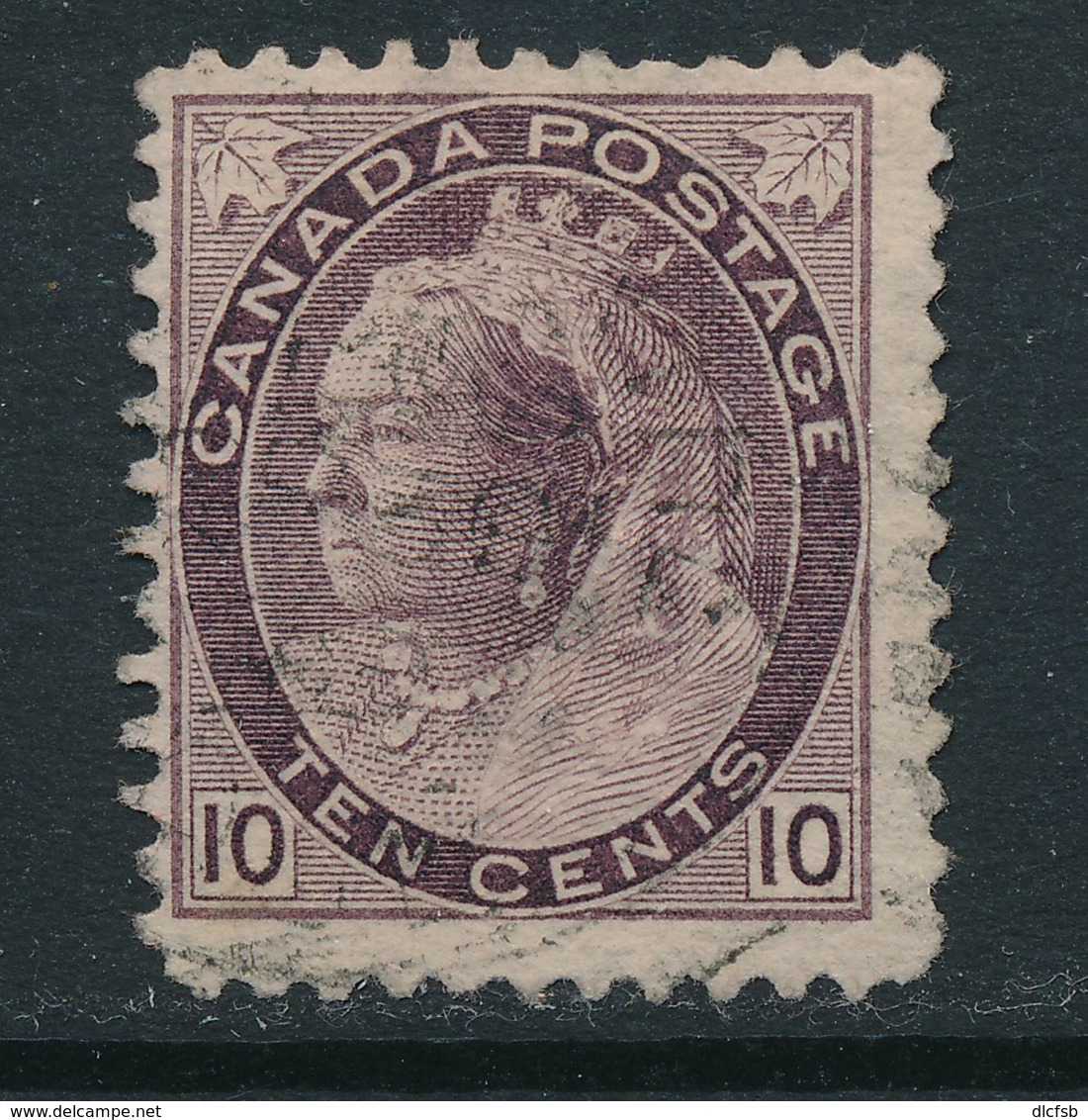 CANADA, 1898 10c Deep Brownish Purple,very Fine, SG164, Cat £14 - Gebruikt