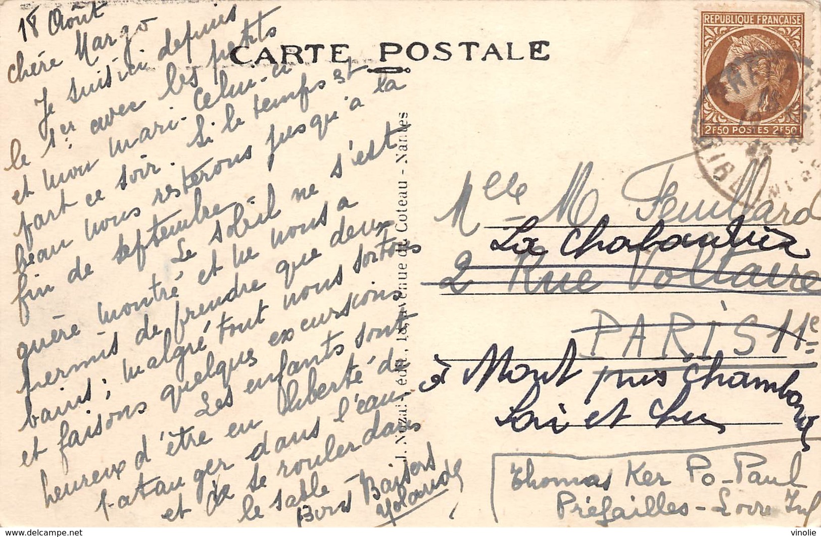 PIE-Arg-18-6463 : PREFAILLES. - Préfailles