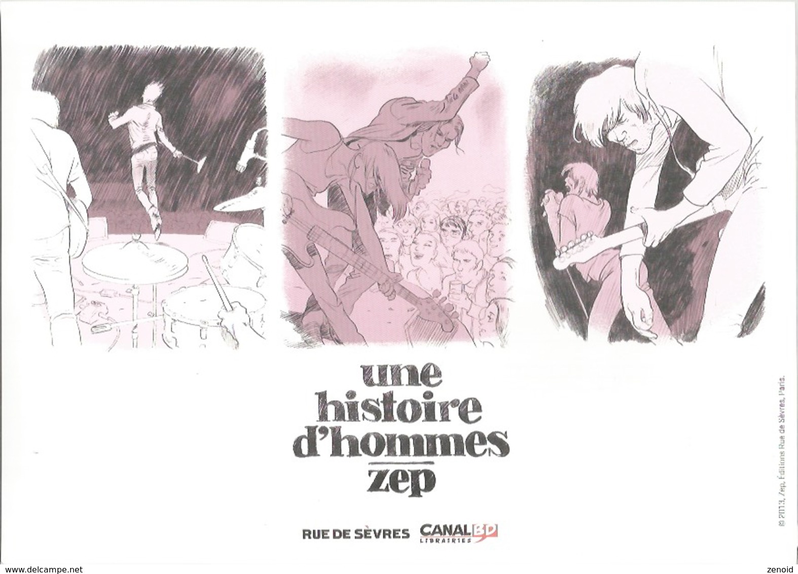 Ex-Libris Zep - Une Histoire D'hommes - Illustrators W - Z