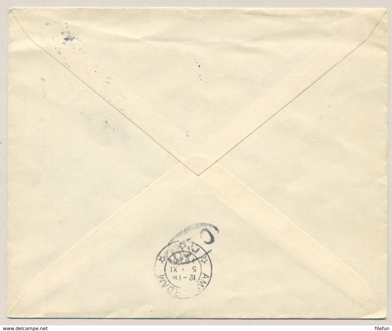 Nederlands Indië - 1916 - 10 Cent Wilhelmina, Envelop G36b Per Zeepost Van KB Weltevreden Naar Amsterdam - India Holandeses