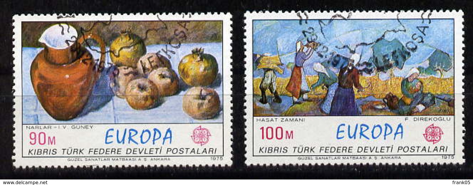 Türkisch-Zypern / Turkish Republic Of Northern Cyprus / Chypre Turc 1975 Satz/set EUROPA Used - 1975