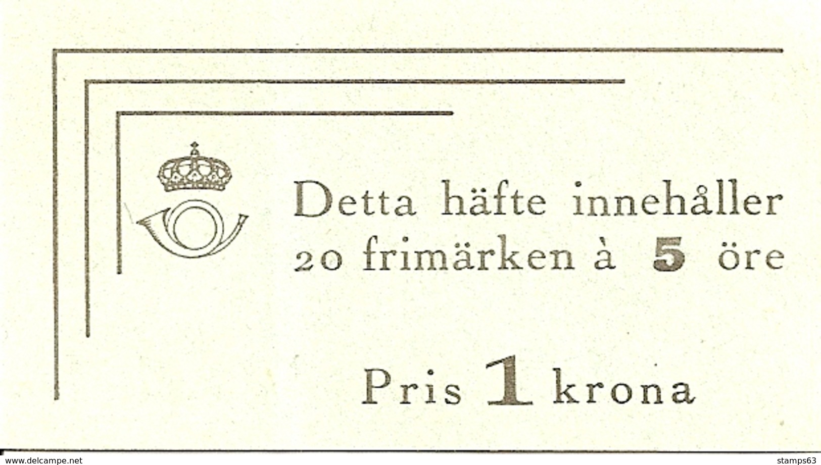 SWEDEN, 1940, Booklet 53 R (Facit), Bellman, Song-writery - 1904-50