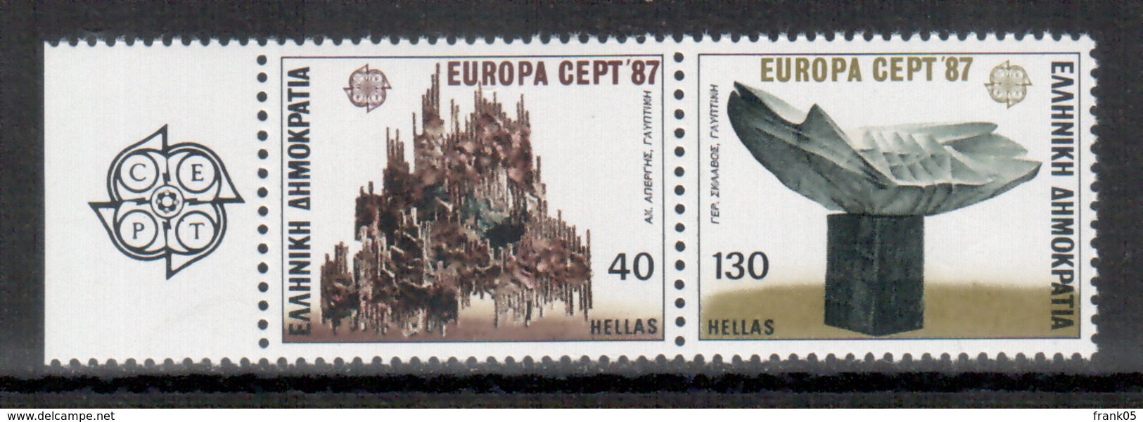 Griechenland / Greece / Grèce Satz/set 1987 A EUROPA ** - 1987