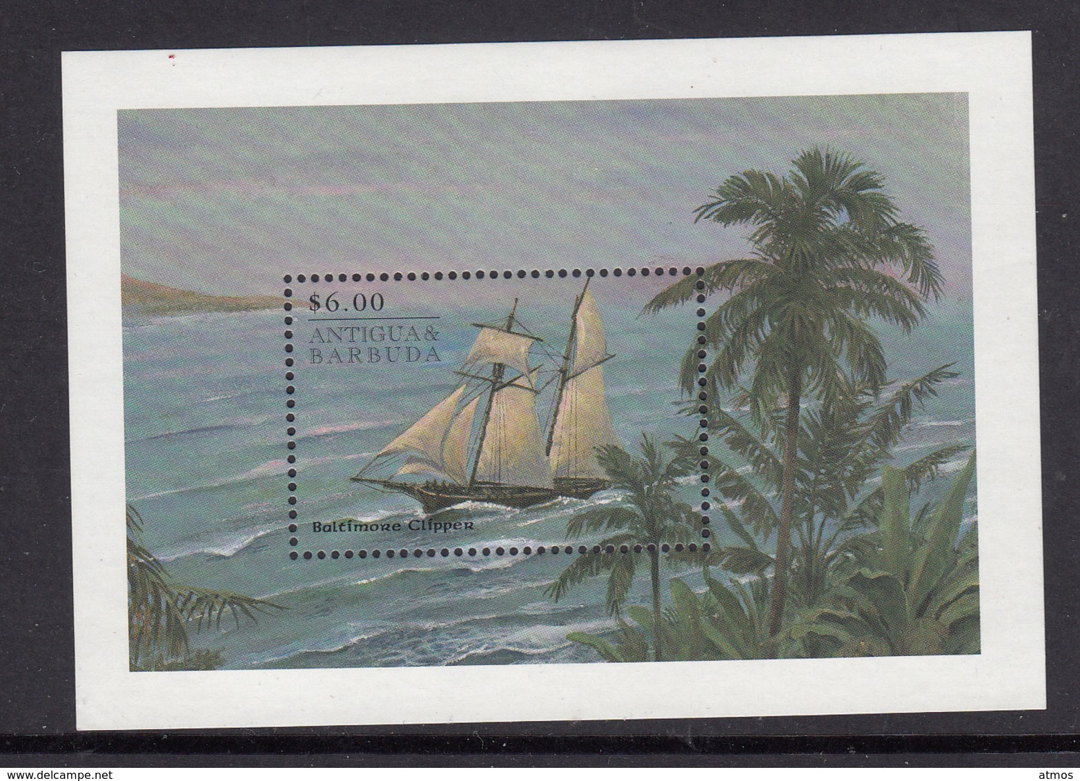 Antiqua & Barbuda MNH Michel Nr Block 398 From 1998 / Catw 5.50 EUR - Antigua Und Barbuda (1981-...)