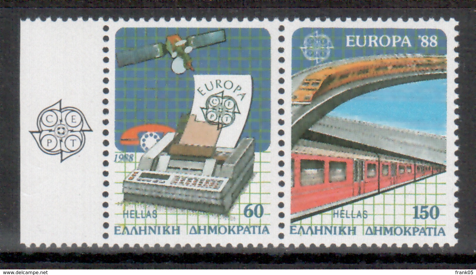 Griechenland / Greece / Grèce Satz/set 1988 A EUROPA ** - 1988