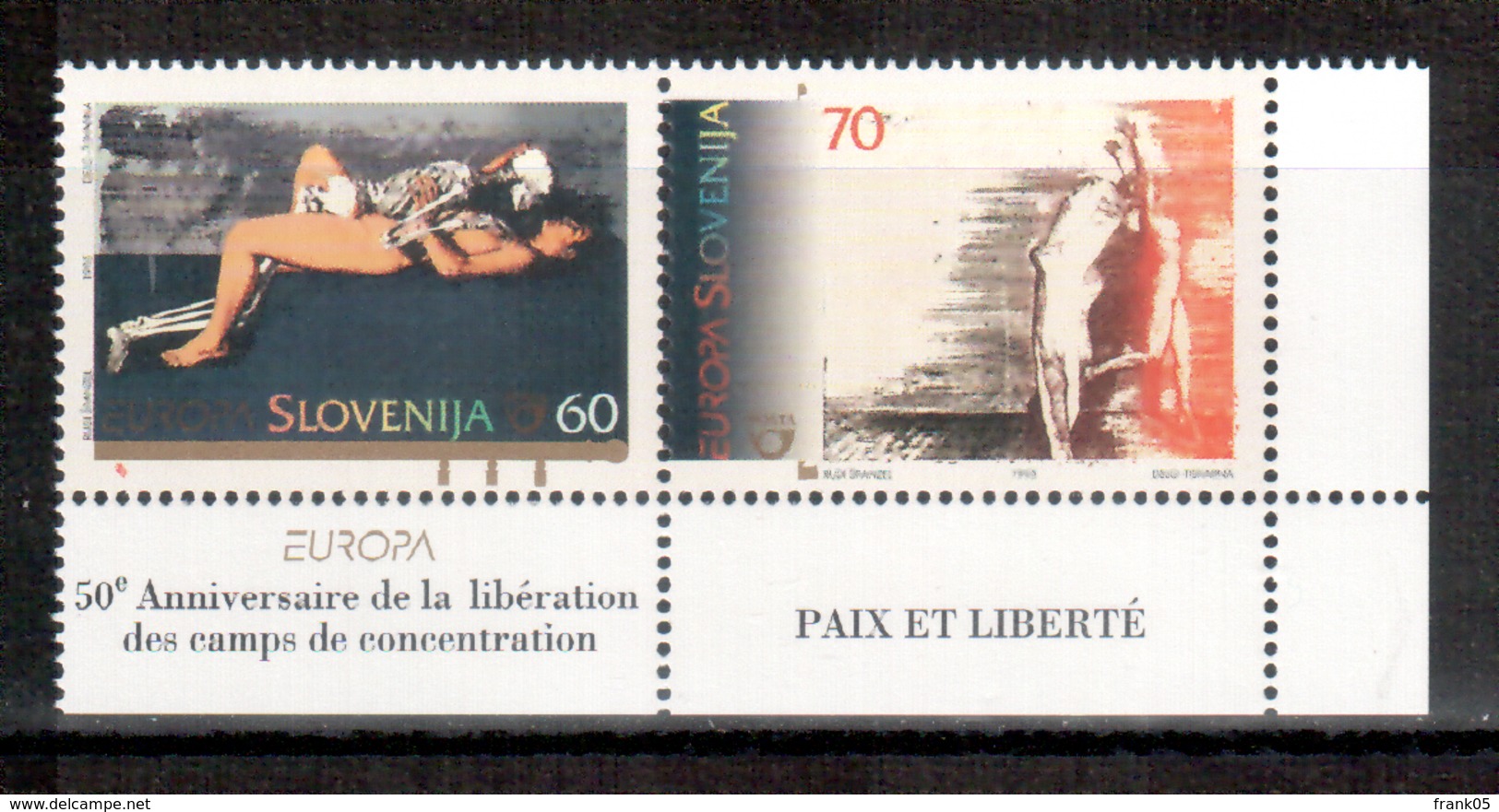 Slowenien / Slovenia / Slovenie 1995 Paar/pair EUROPA ** - 1995