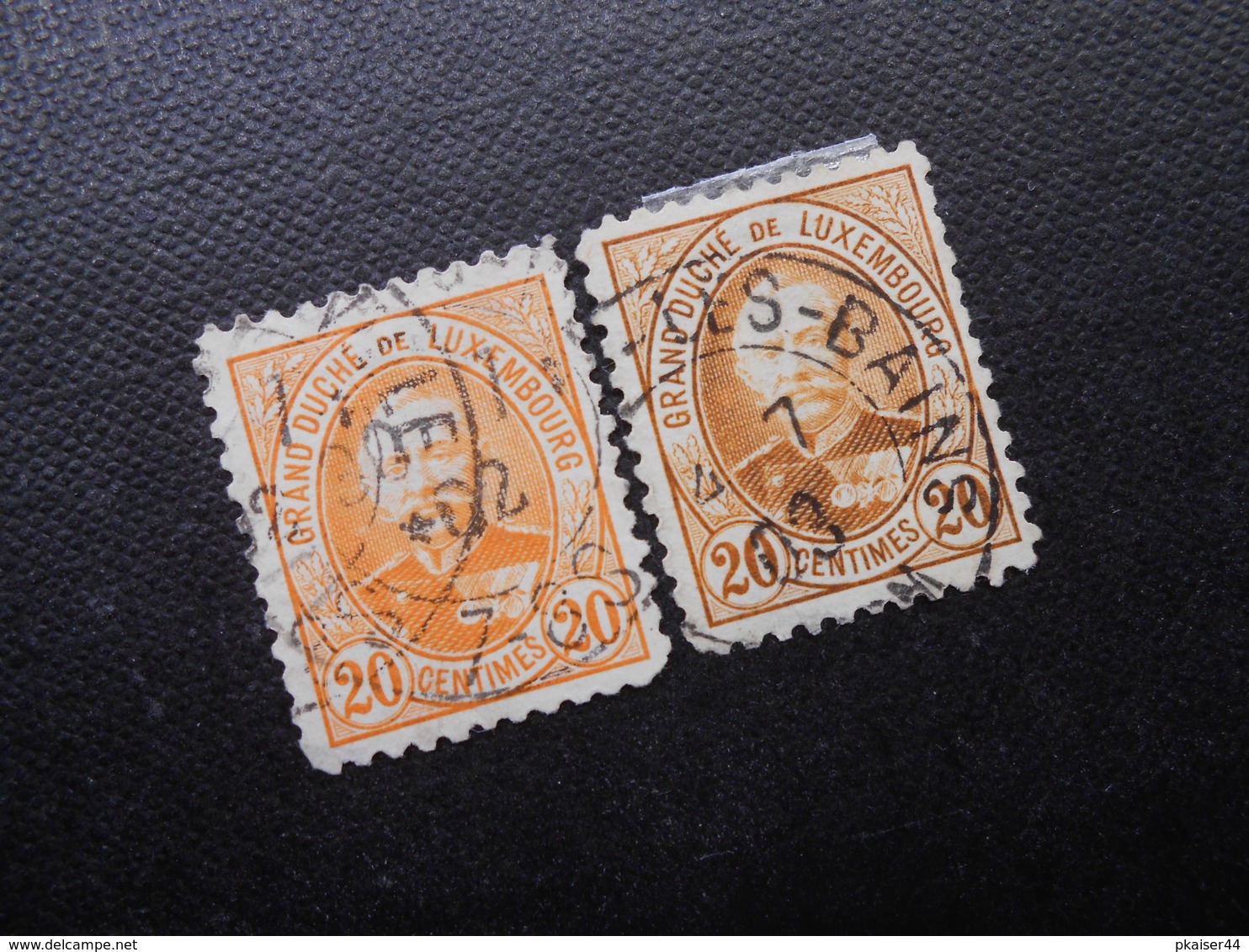 Mi 59 B/59 C - 20C - Gez.11,25 - Staatswappen - 1893 - Mi 8,80 € - 1891 Adolphe De Face